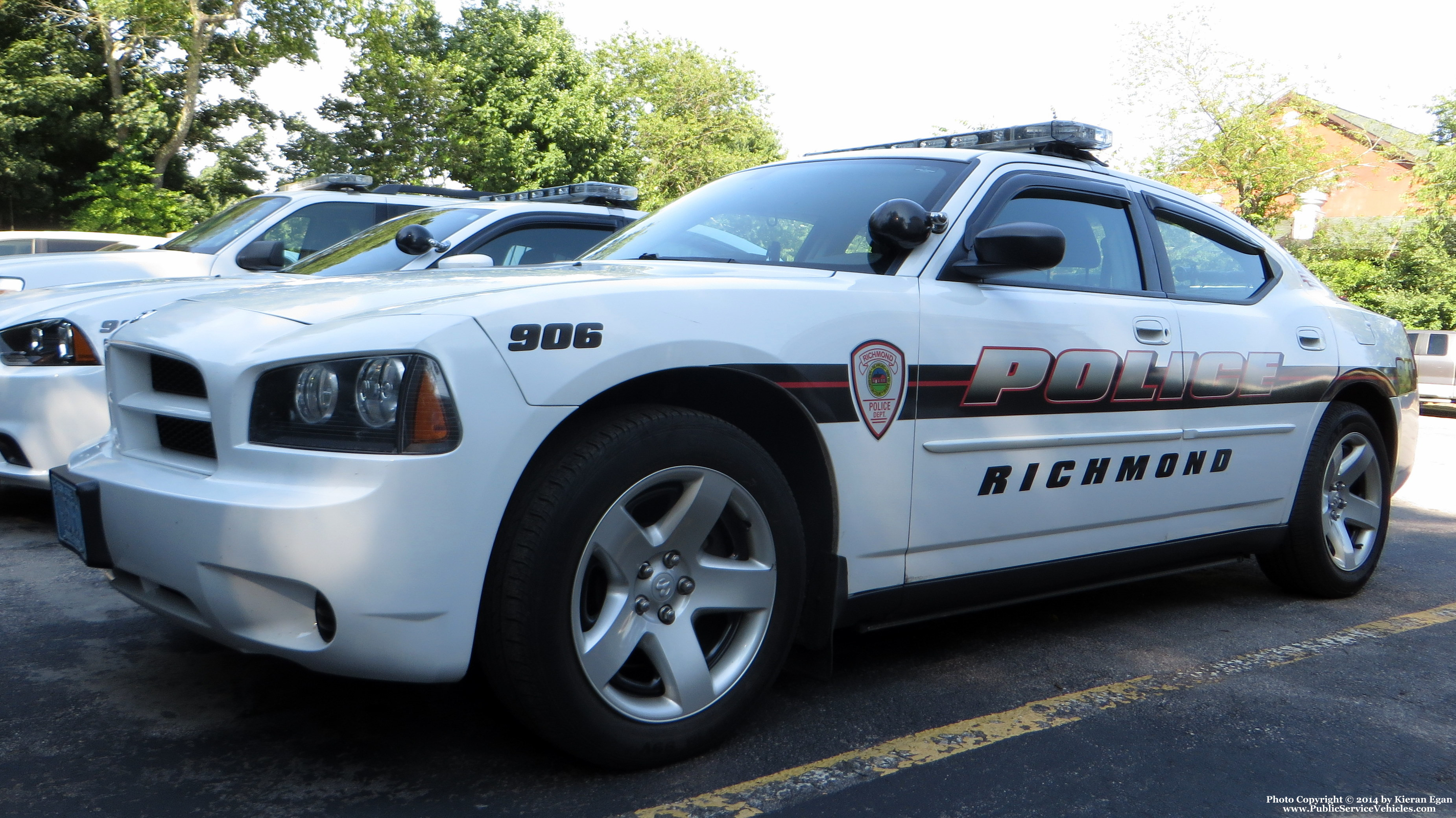 A photo  of Richmond Police
            Cruiser 906, a 2006-2010 Dodge Charger             taken by Kieran Egan