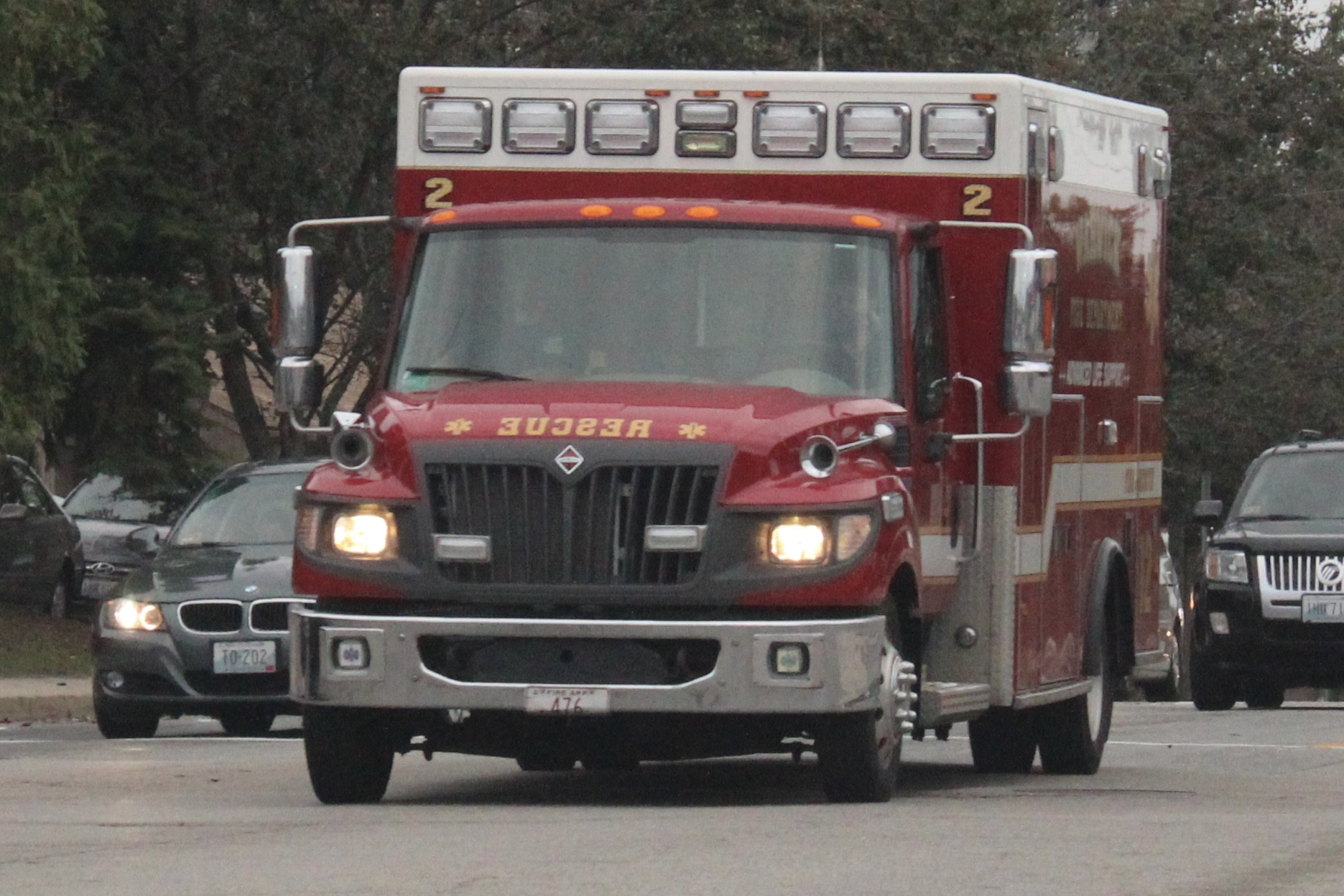 A photo  of Warwick Fire
            Rescue 12, a 2012 International TerraStar/PL Custom             taken by @riemergencyvehicles