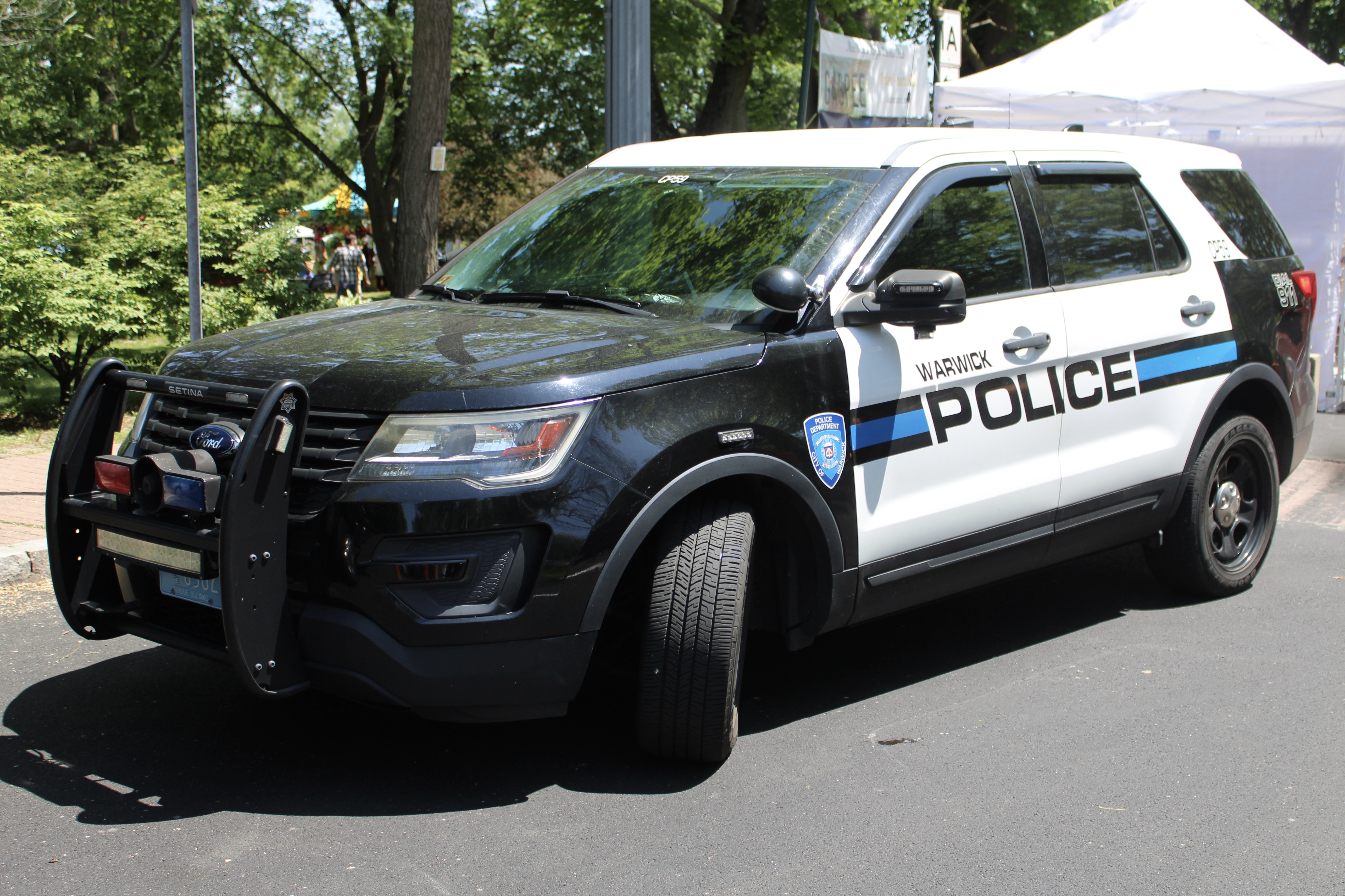 A photo  of Warwick Police
            Cruiser CP-59, a 2017 Ford Police Interceptor Utility             taken by @riemergencyvehicles