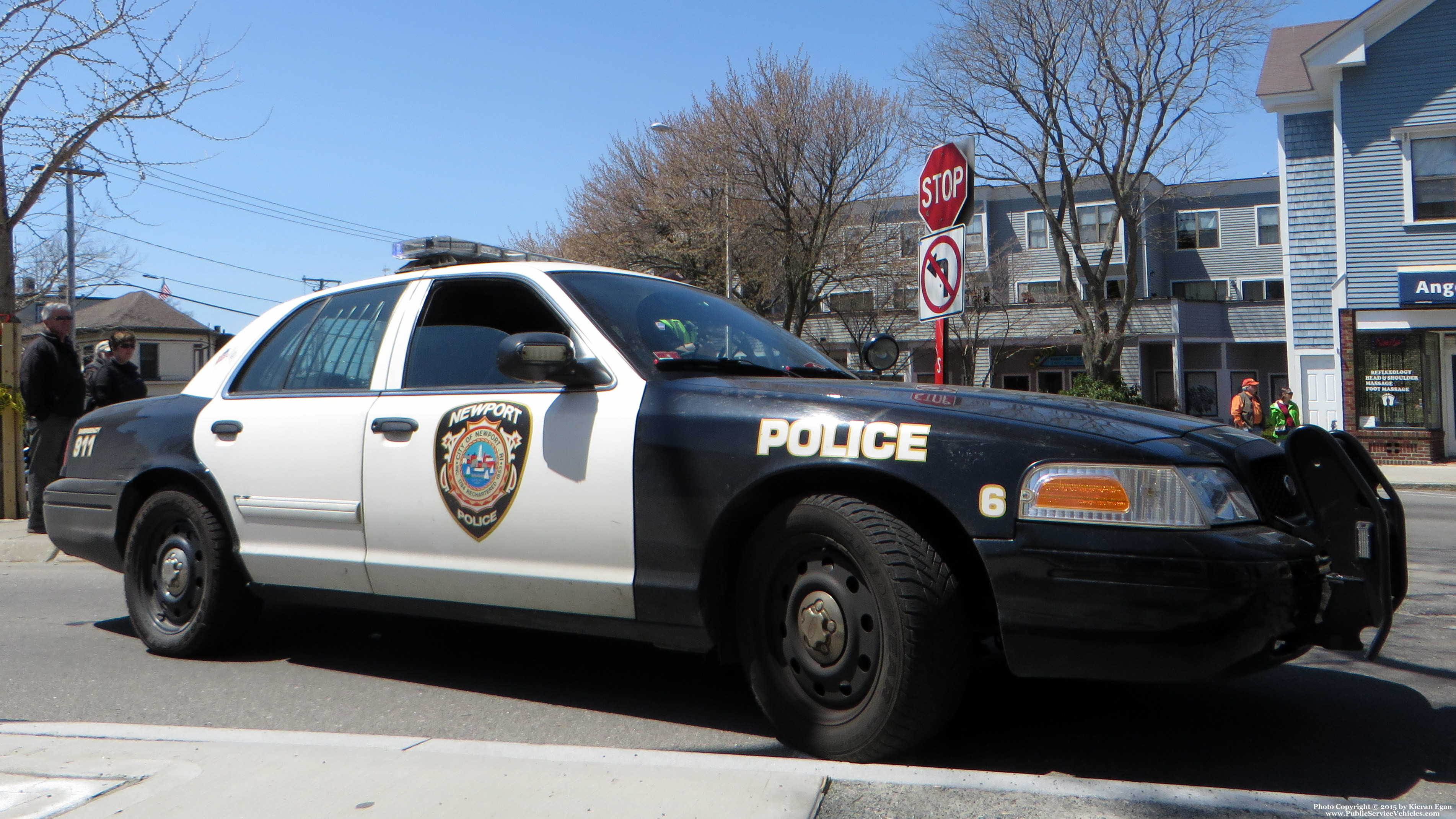 A photo  of Newport Police
            Car 6, a 2009-2011 Ford Crown Victoria Police Interceptor             taken by Kieran Egan