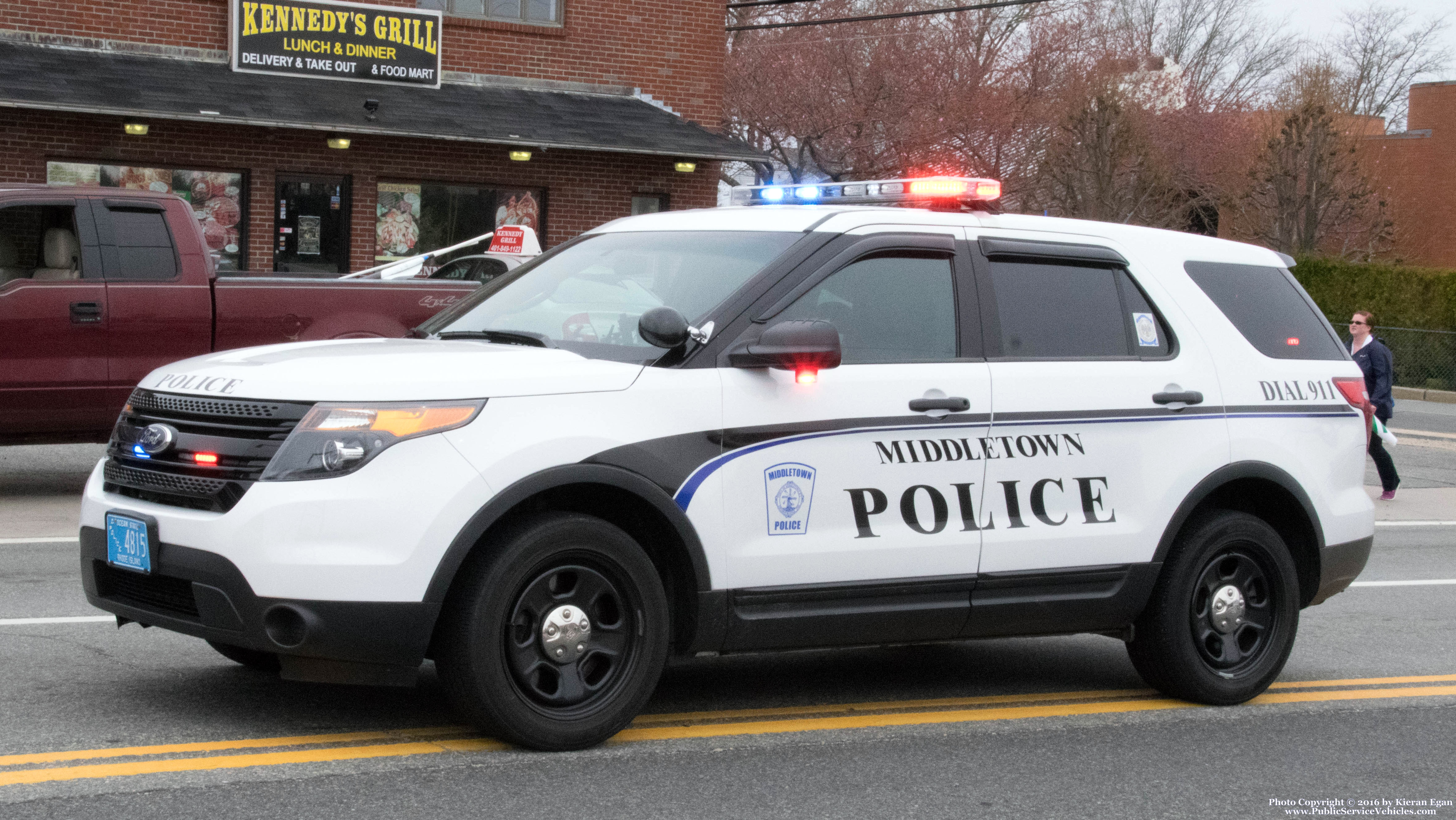 A photo  of Middletown Police
            Cruiser 4815, a 2015 Ford Police Interceptor Utility             taken by Kieran Egan