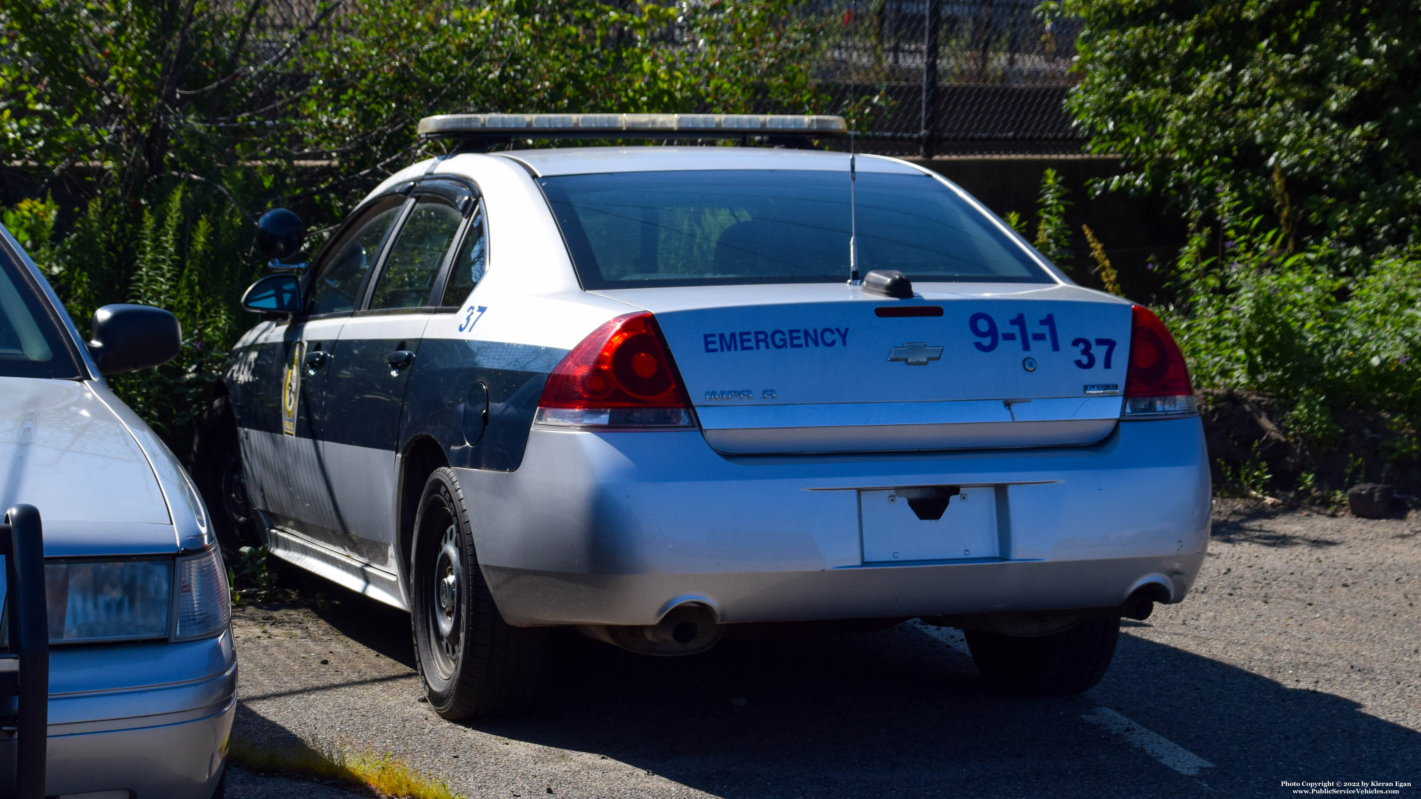 A photo  of Salem Police
            Cruiser 37, a 2010 Chevrolet Impala             taken by Kieran Egan