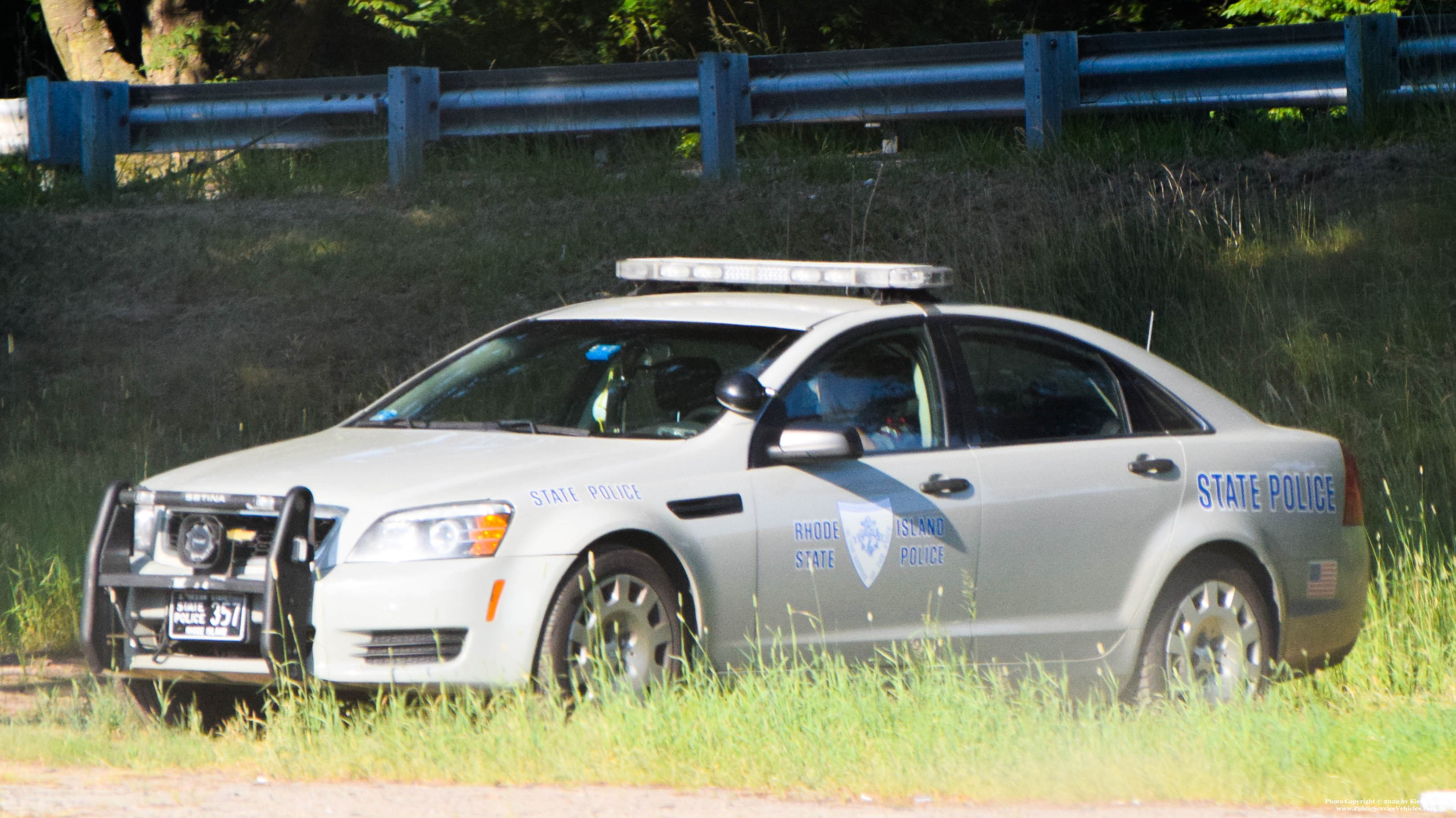 A photo  of Rhode Island State Police
            Cruiser 357, a 2013 Chevrolet Caprice             taken by Kieran Egan