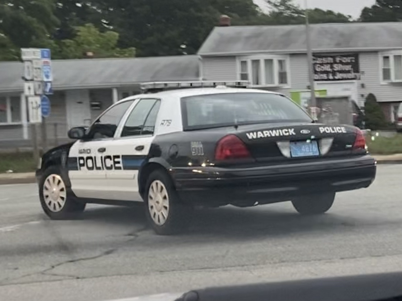 A photo  of Warwick Police
            Cruiser R-79, a 2011 Ford Crown Victoria Police Interceptor             taken by @riemergencyvehicles