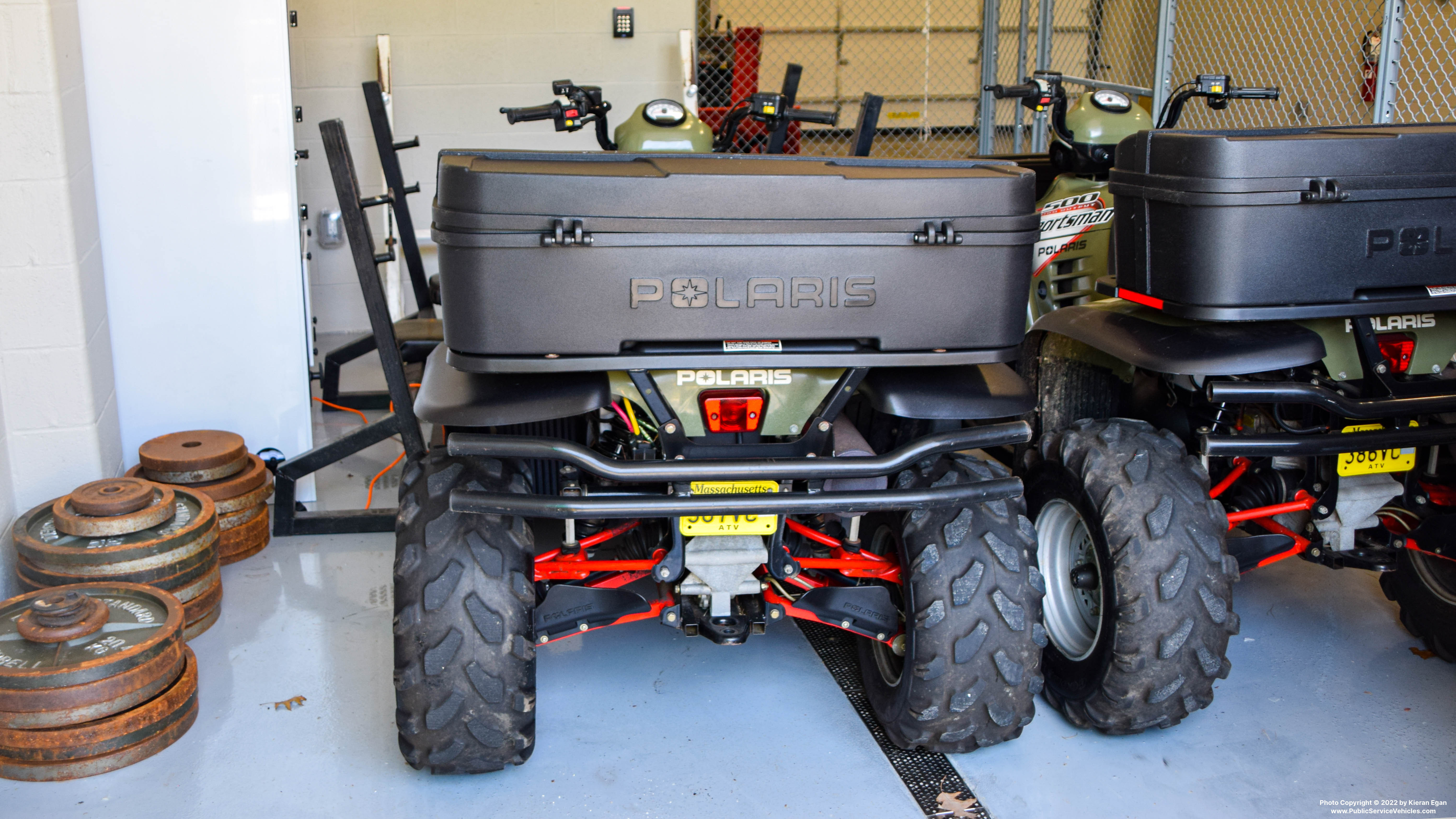 A photo  of Middleborough Police
            ATV, a 2010-2019 Polaris ATV             taken by Kieran Egan