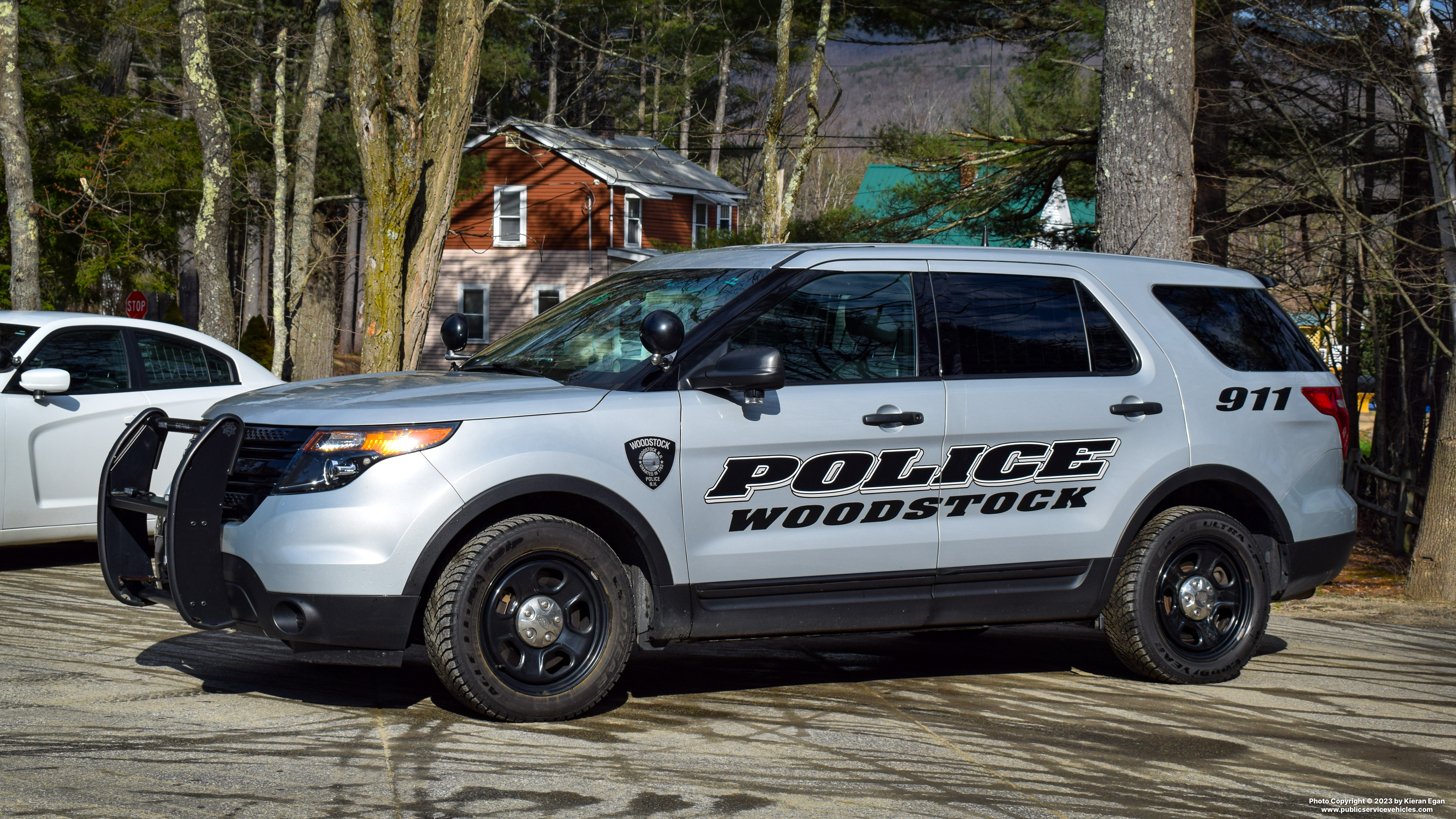 A photo  of Woodstock Police
            Car 1, a 2015 Ford Police Interceptor Utility             taken by Kieran Egan