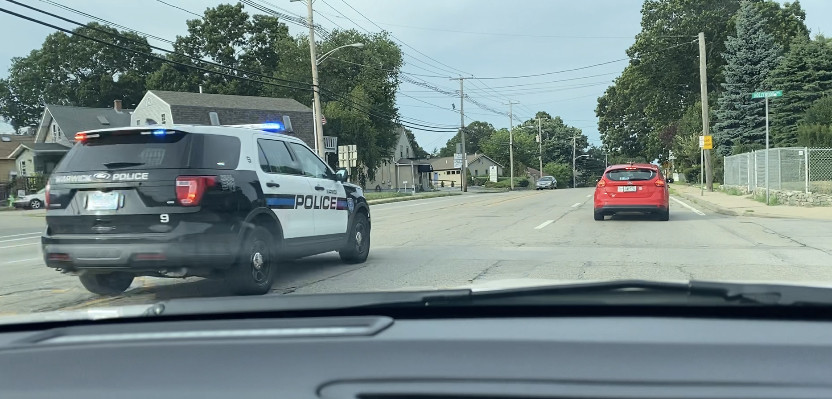 A photo  of Warwick Police
            Cruiser P-9, a 2019 Ford Police Interceptor Utility             taken by @riemergencyvehicles