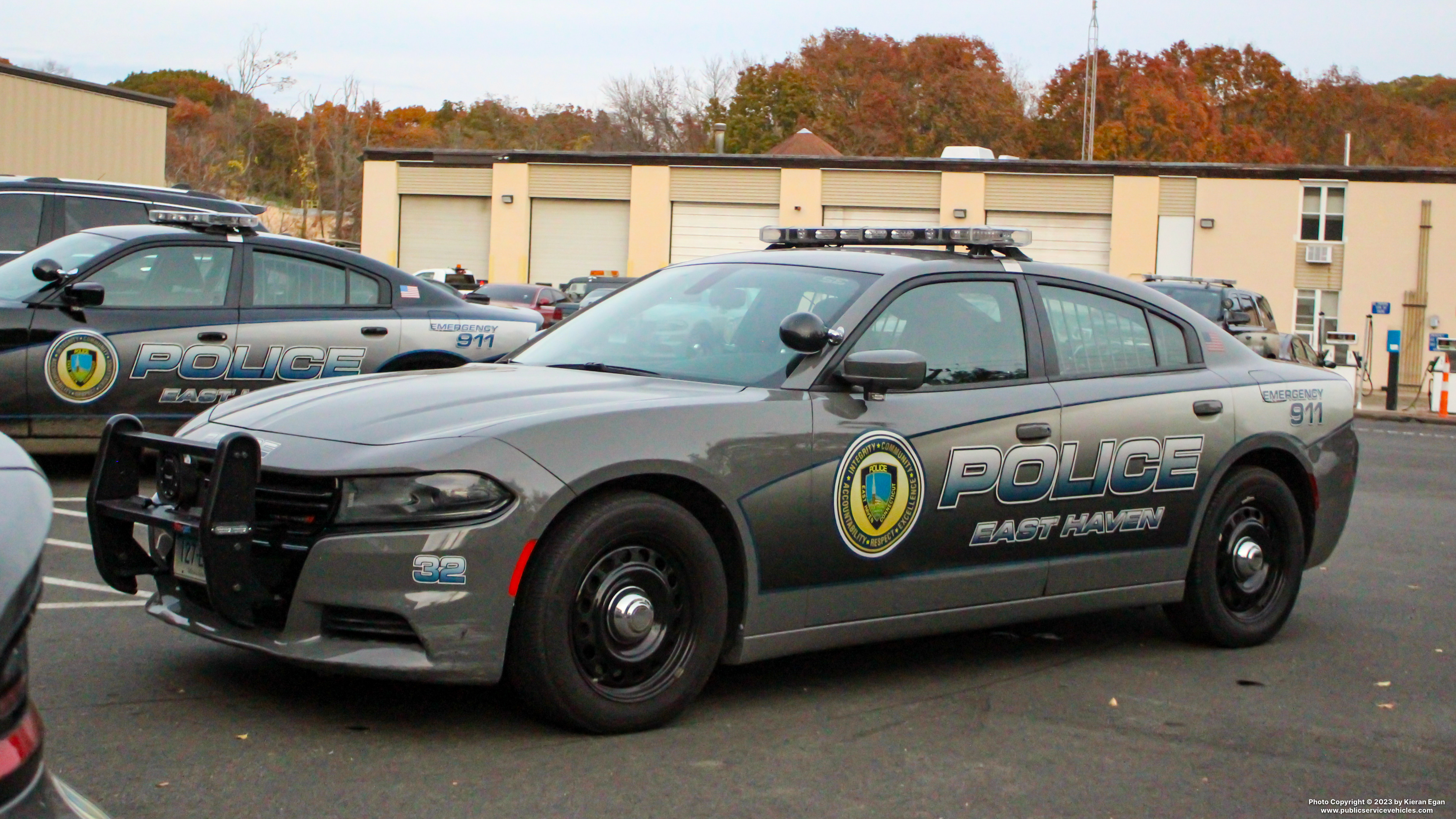 A photo  of East Haven Police
            Cruiser 32, a 2015-2020 Dodge Charger             taken by Kieran Egan