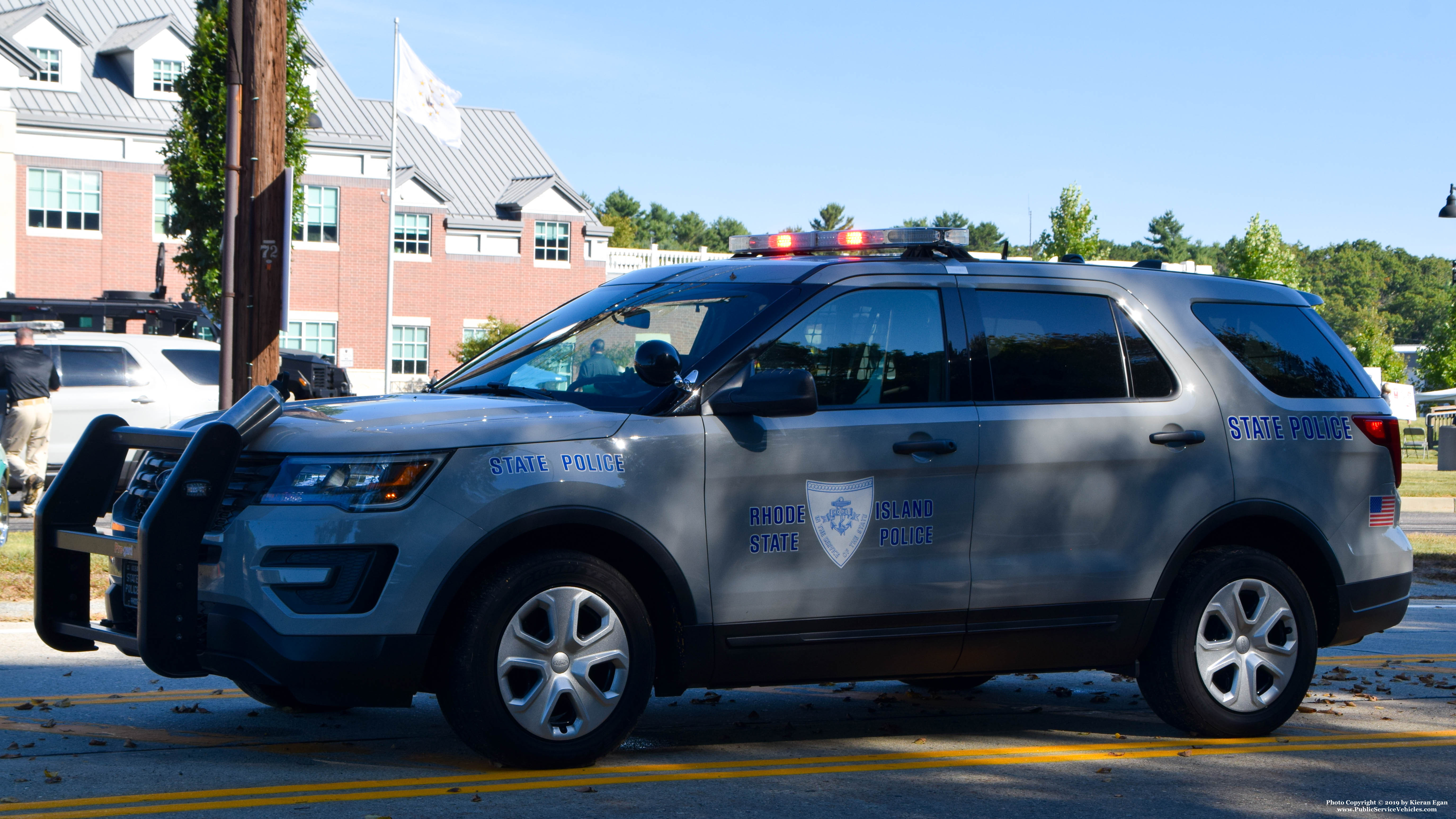 A photo  of Rhode Island State Police
            Cruiser 259, a 2018 Ford Police Interceptor Utility             taken by Kieran Egan