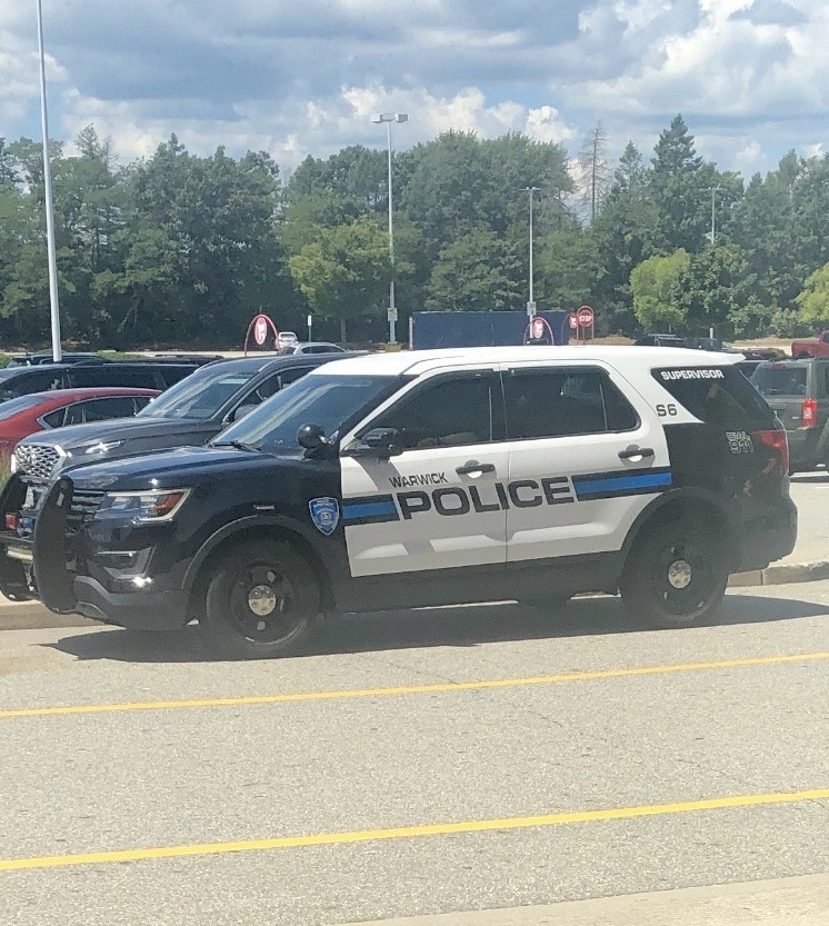 A photo  of Warwick Police
            Cruiser S-6, a 2017 Ford Police Interceptor Utility             taken by @riemergencyvehicles