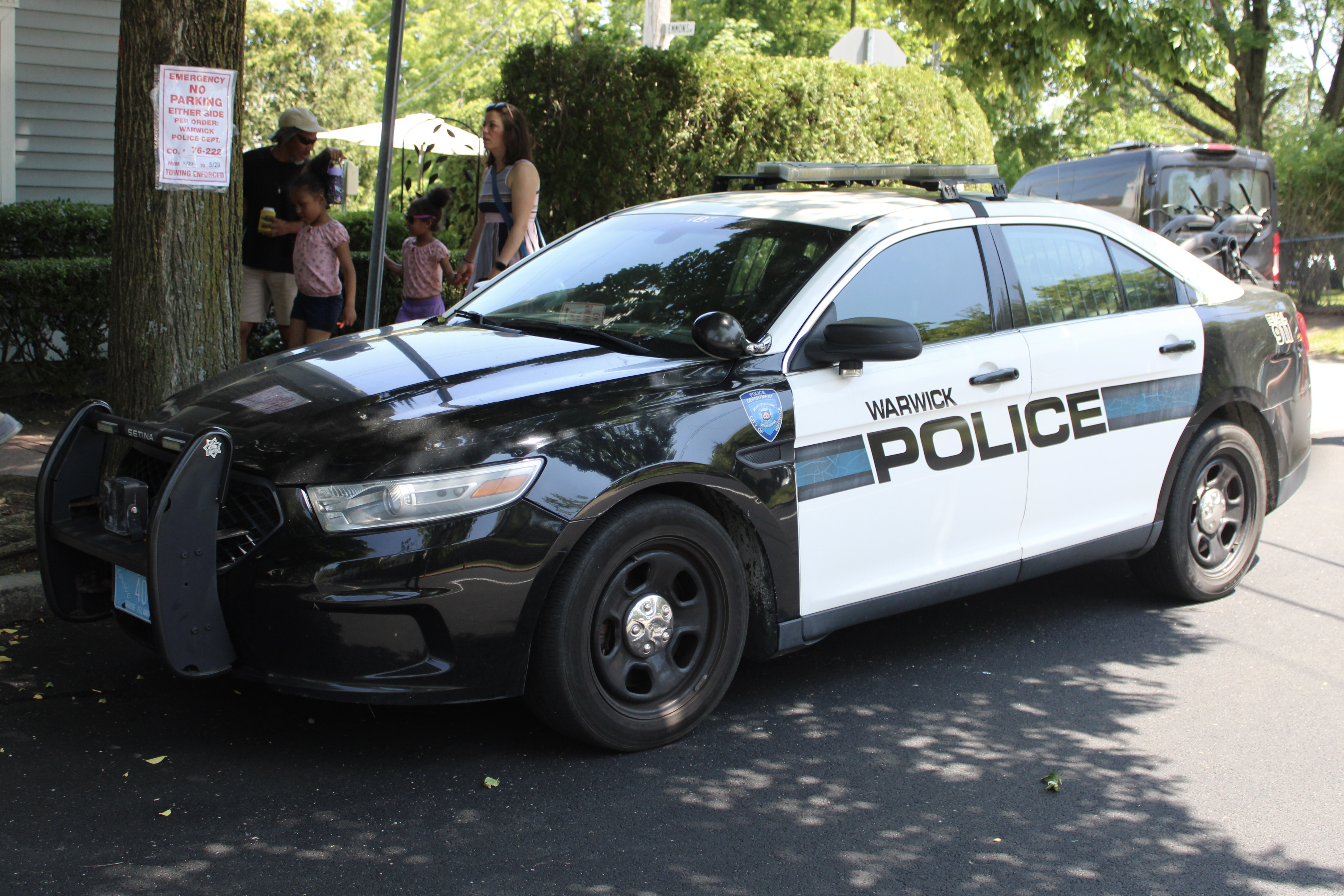 A photo  of Warwick Police
            Cruiser R-83, a 2014 Ford Police Interceptor Sedan             taken by @riemergencyvehicles