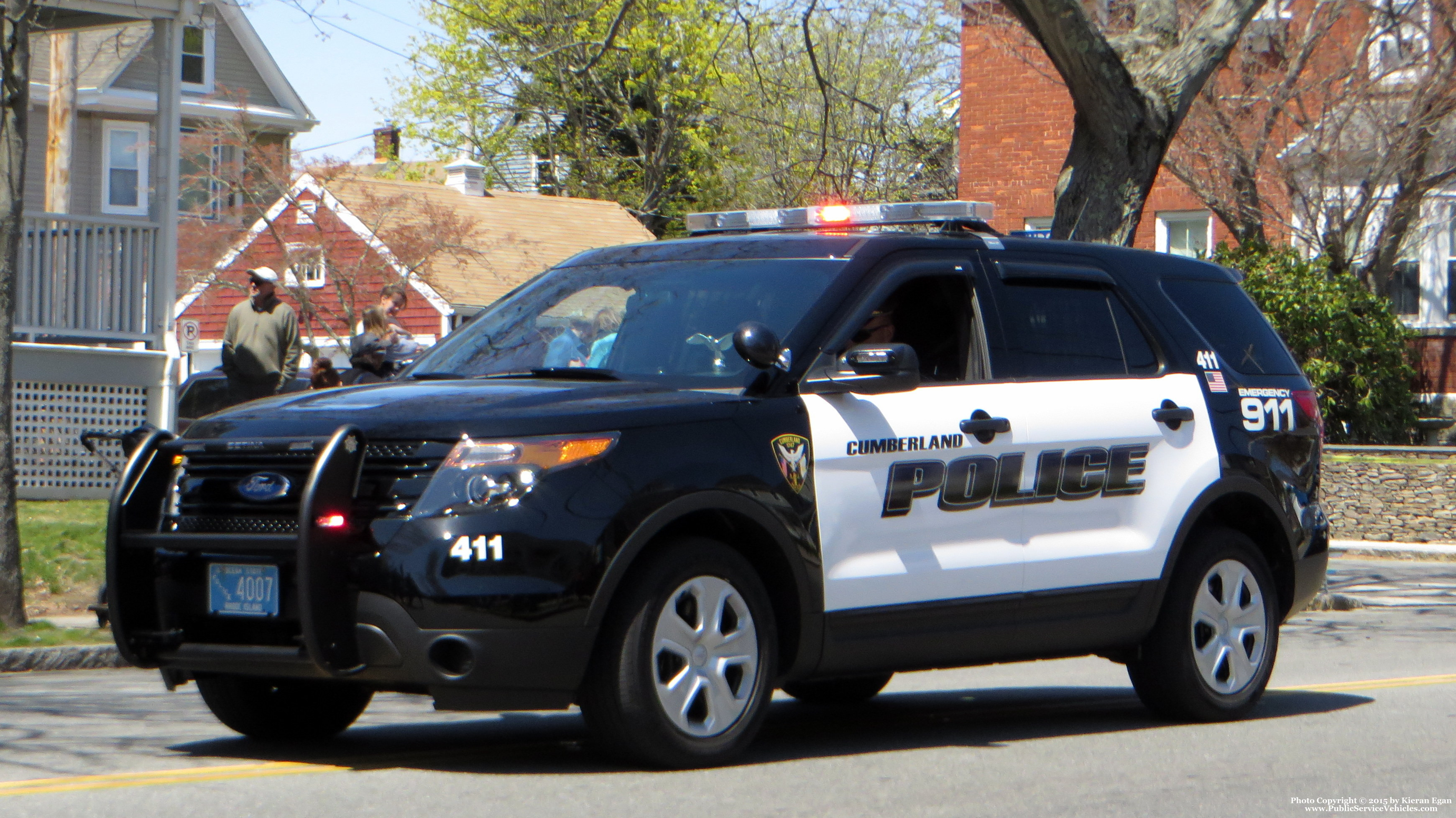 A photo  of Cumberland Police
            Cruiser 411, a 2013-2015 Ford Police Interceptor Utility             taken by Kieran Egan