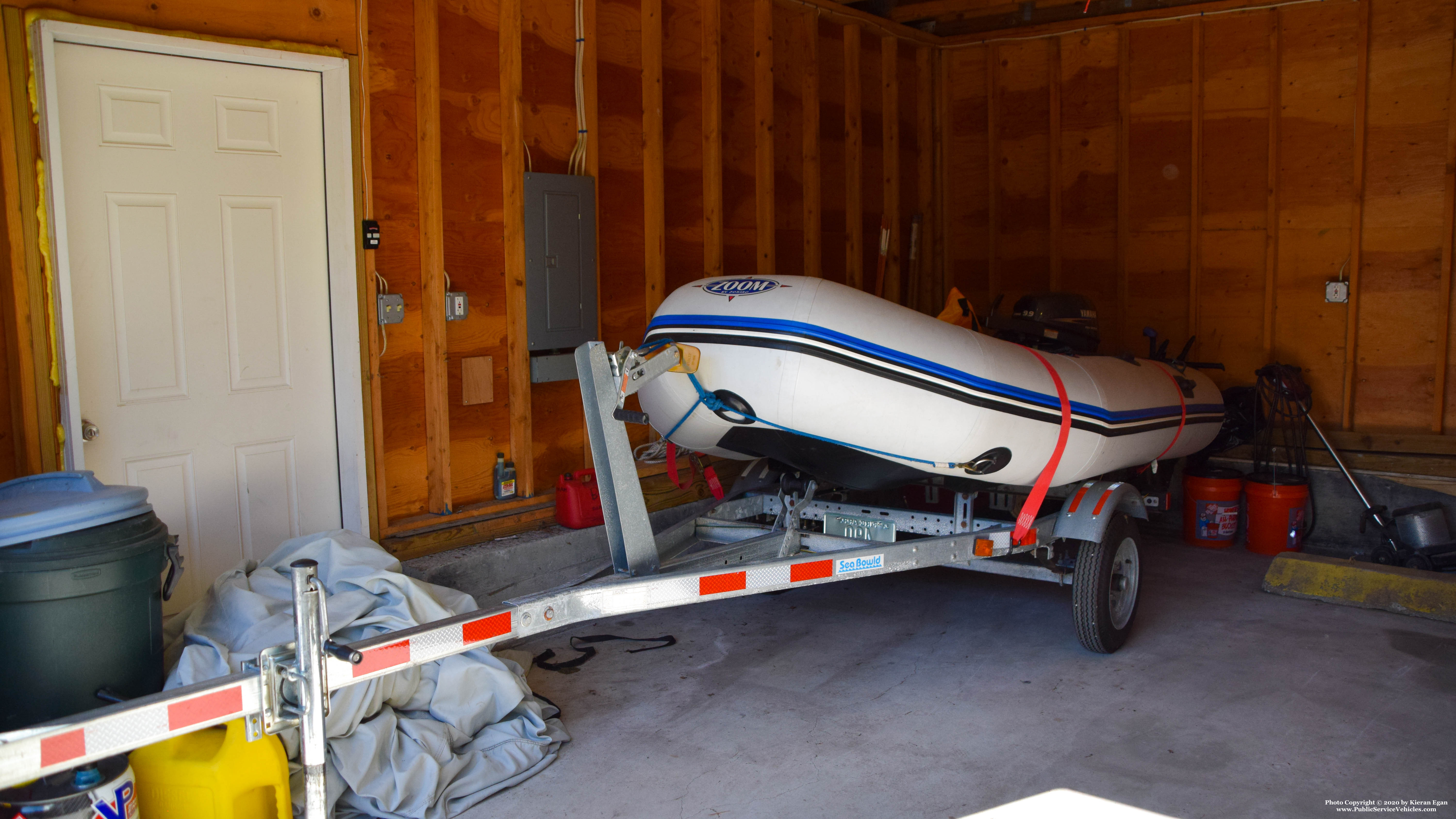 A photo  of Potterville Fire District
            Marine Unit, a 2000 Zodiac Zoom             taken by Kieran Egan