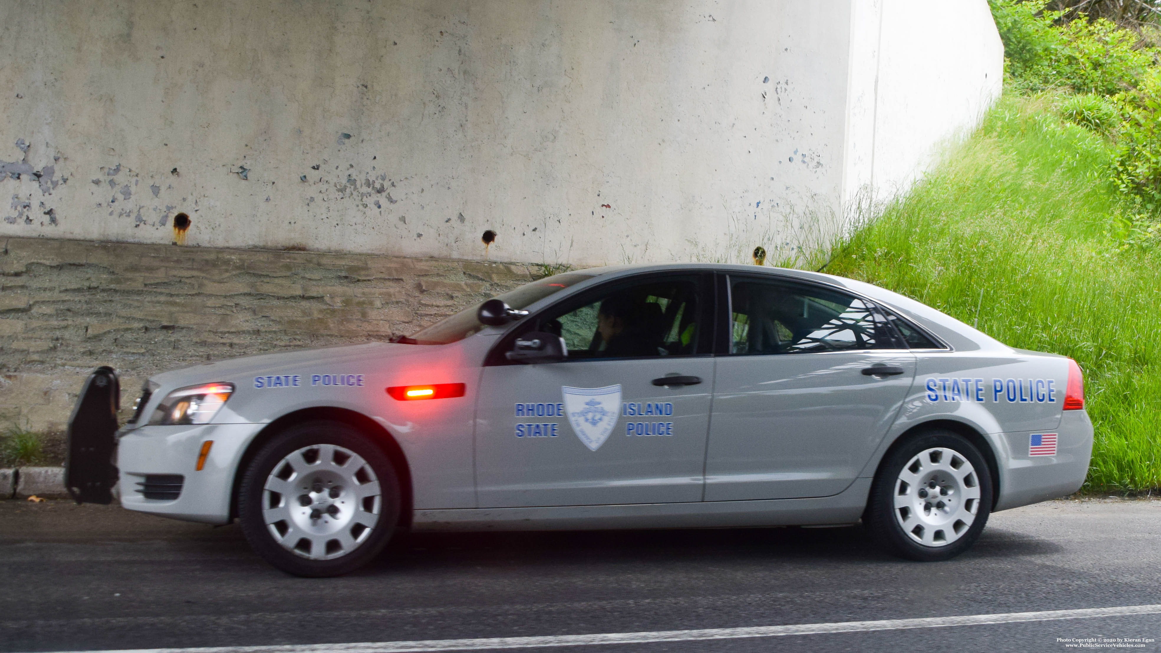 A photo  of Rhode Island State Police
            Cruiser 207, a 2013 Chevrolet Caprice             taken by Kieran Egan