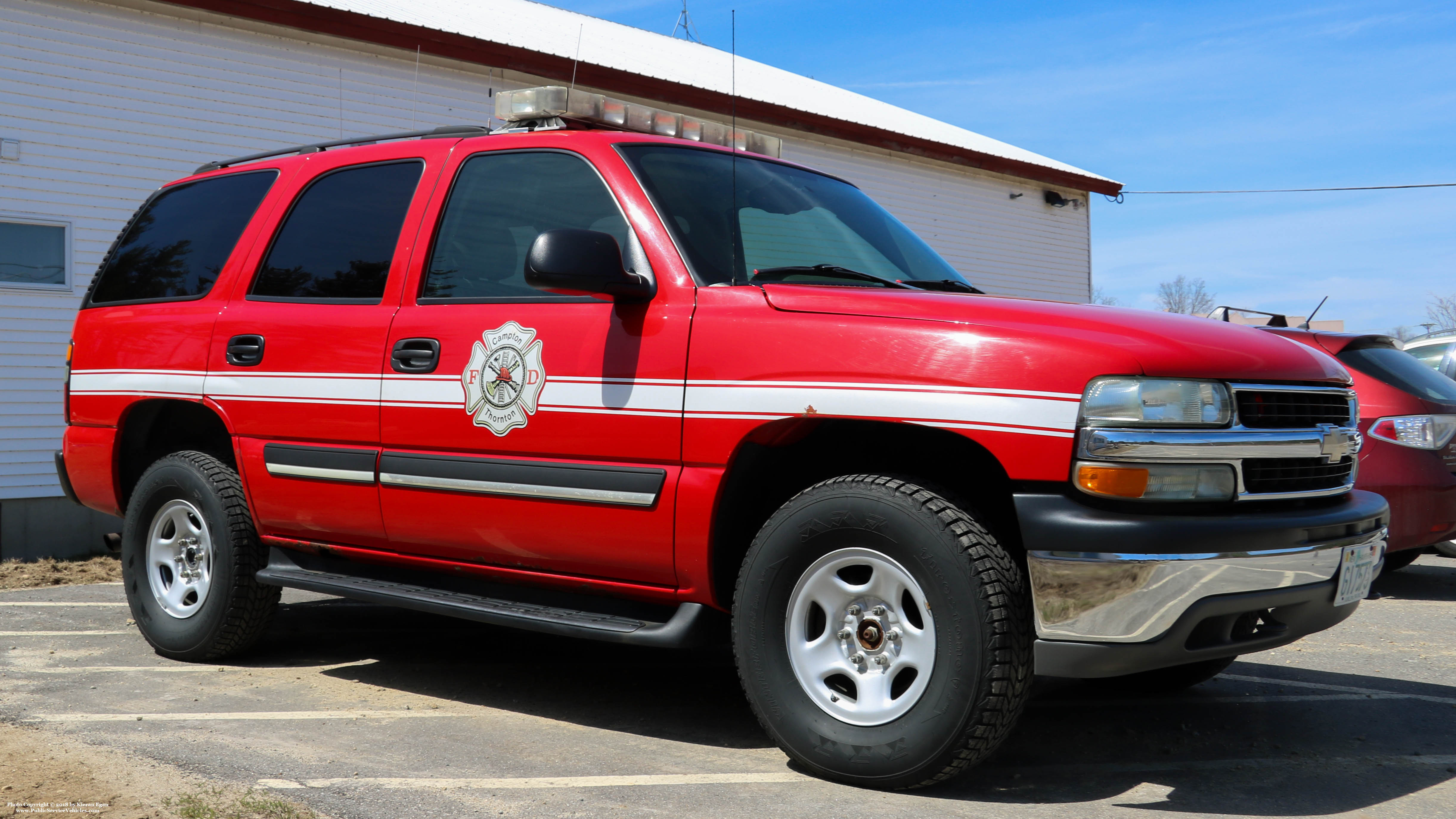 A photo  of Campton-Thornton Fire
            35 Car 2, a 2002-2006 Chevrolet Tahoe             taken by Kieran Egan