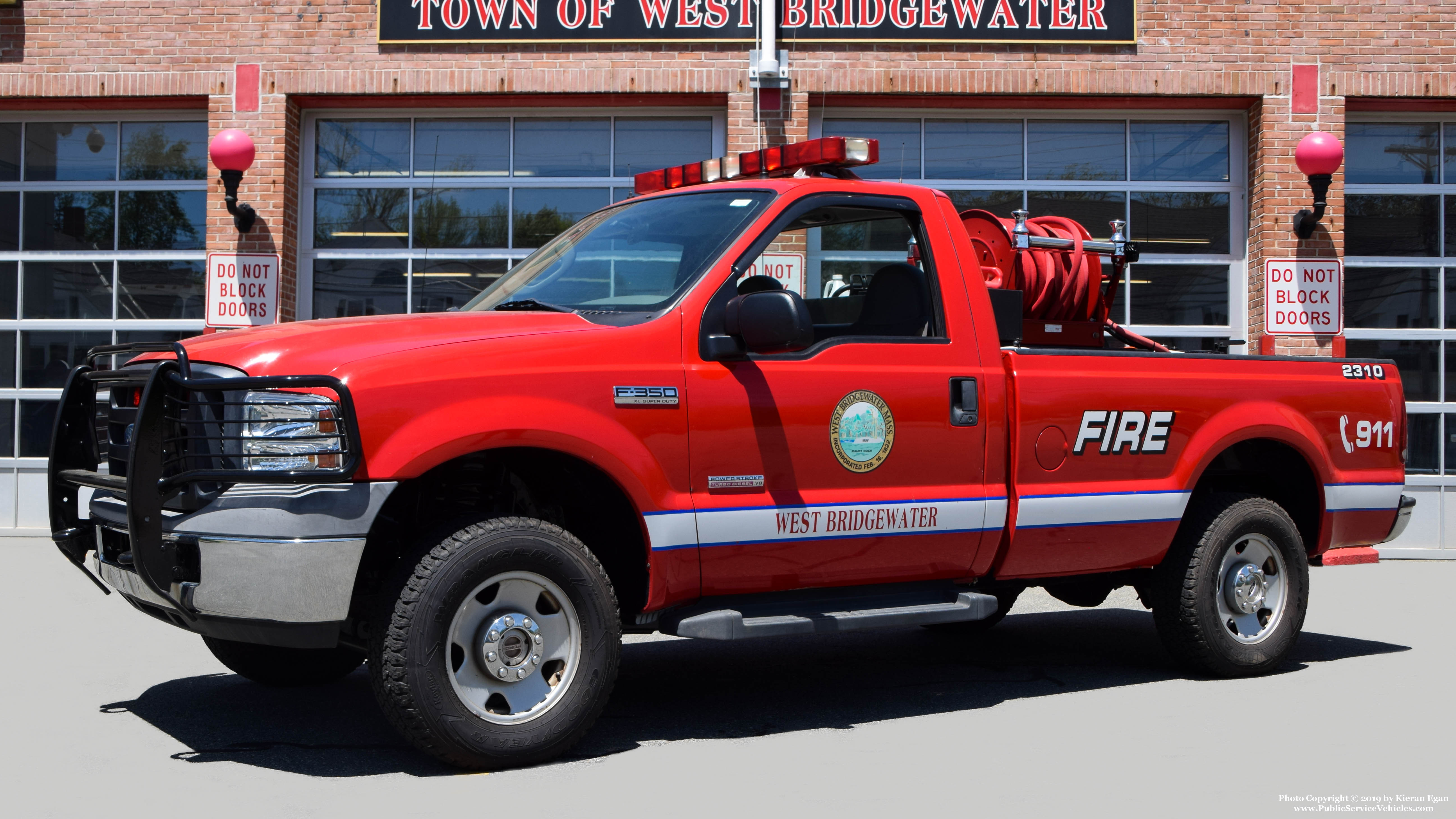 A photo  of West Bridgewater Fire
            Forest Fire 1, a 2005 Ford F-350             taken by Kieran Egan