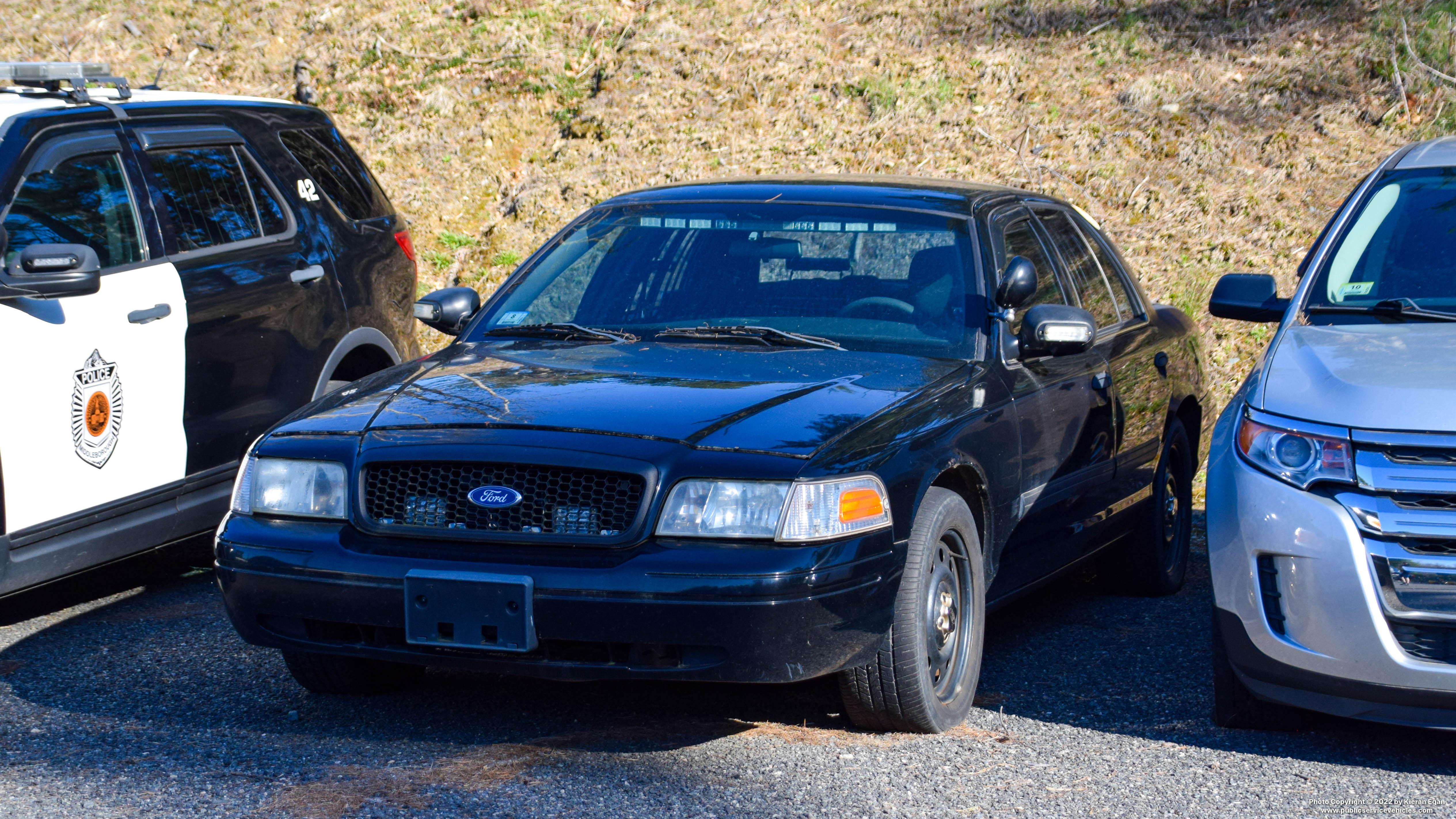 A photo  of Middleborough Police
            Unmarked Unit, a 2009-2011 Ford Crown Victoria Police Interceptor             taken by Kieran Egan