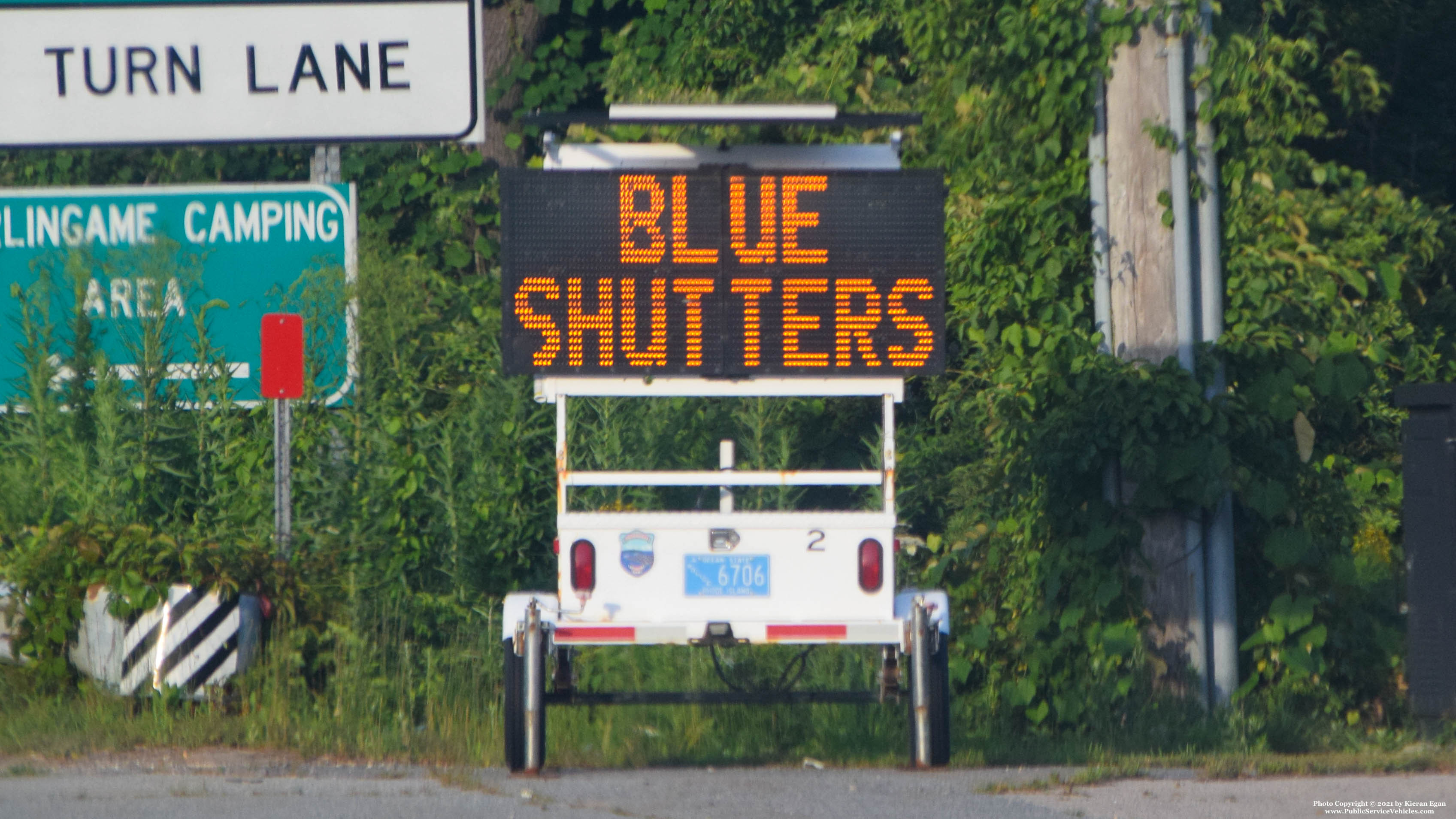 A photo  of Charlestown Police
            Message Trailer 2, a 2006-2010 MPH Speed Monitor             taken by Kieran Egan