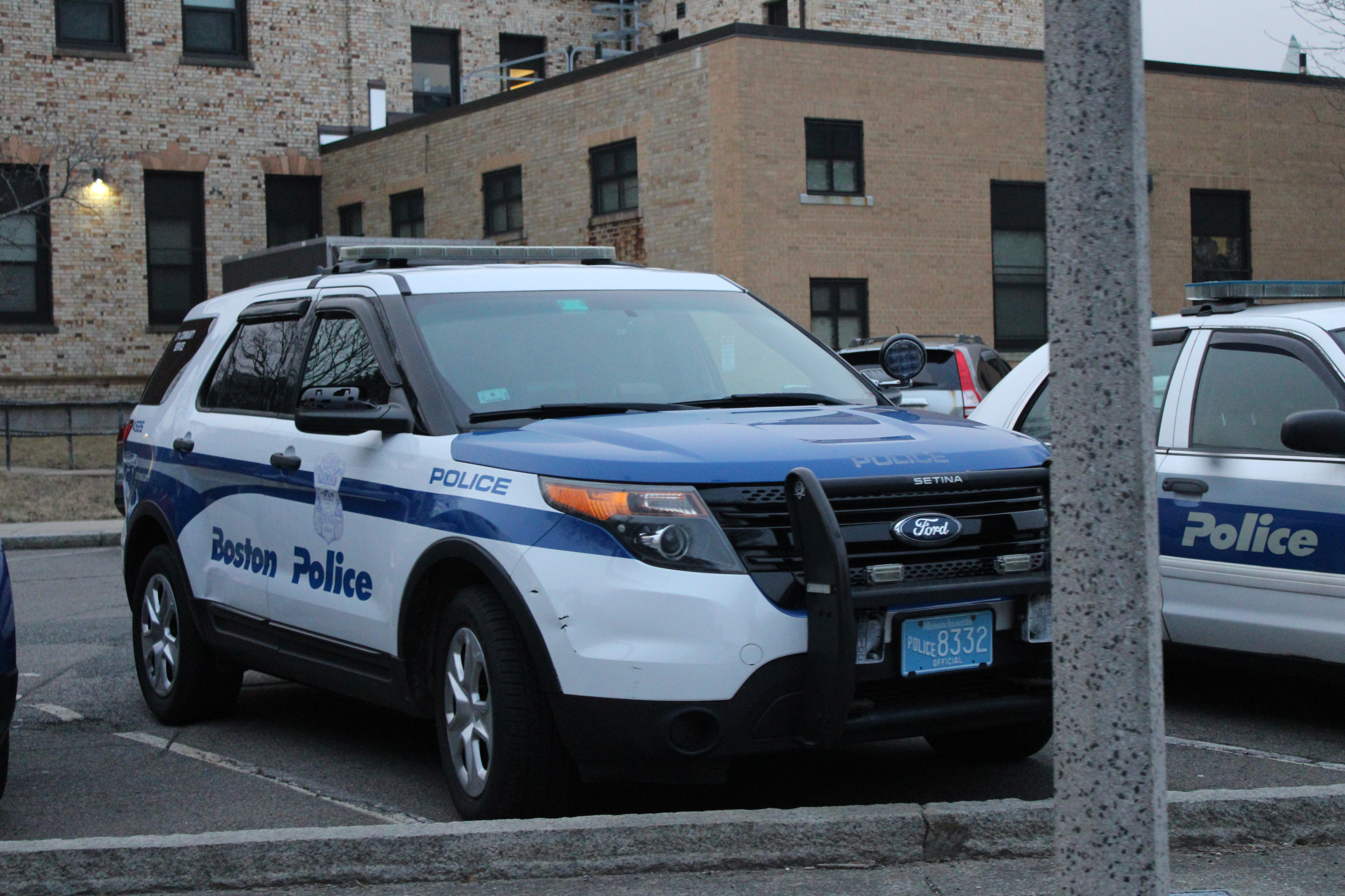 A photo  of Boston Police
            Cruiser 4526, a 2014 Ford Police Interceptor Utility             taken by @riemergencyvehicles