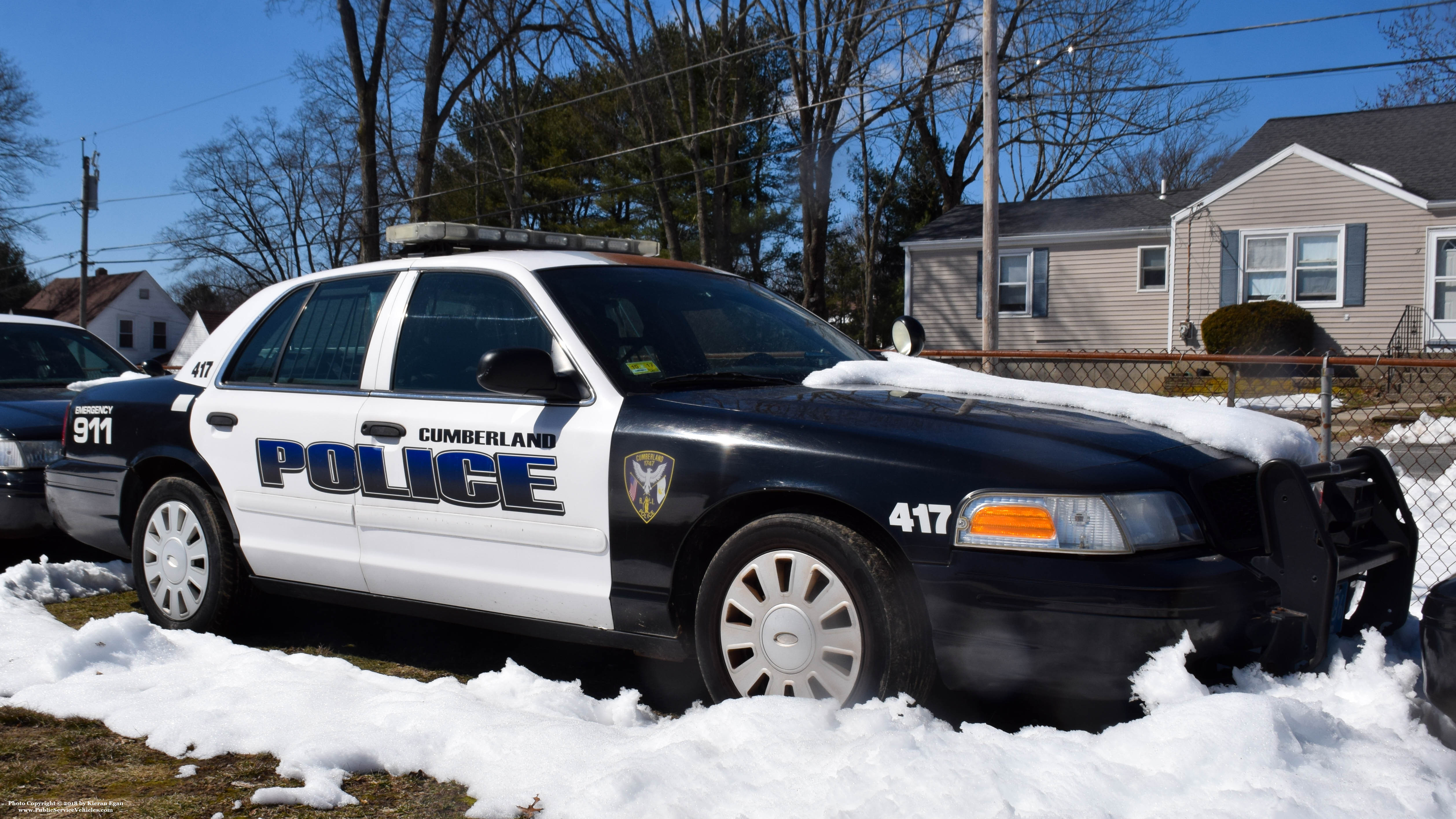 A photo  of Cumberland Police
            Cruiser 417, a 2019 Ford Police Interceptor Utility             taken by Kieran Egan