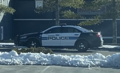 A photo  of Warwick Police
            Cruiser P-29, a 2013-2016 Ford Police Interceptor Sedan             taken by @riemergencyvehicles