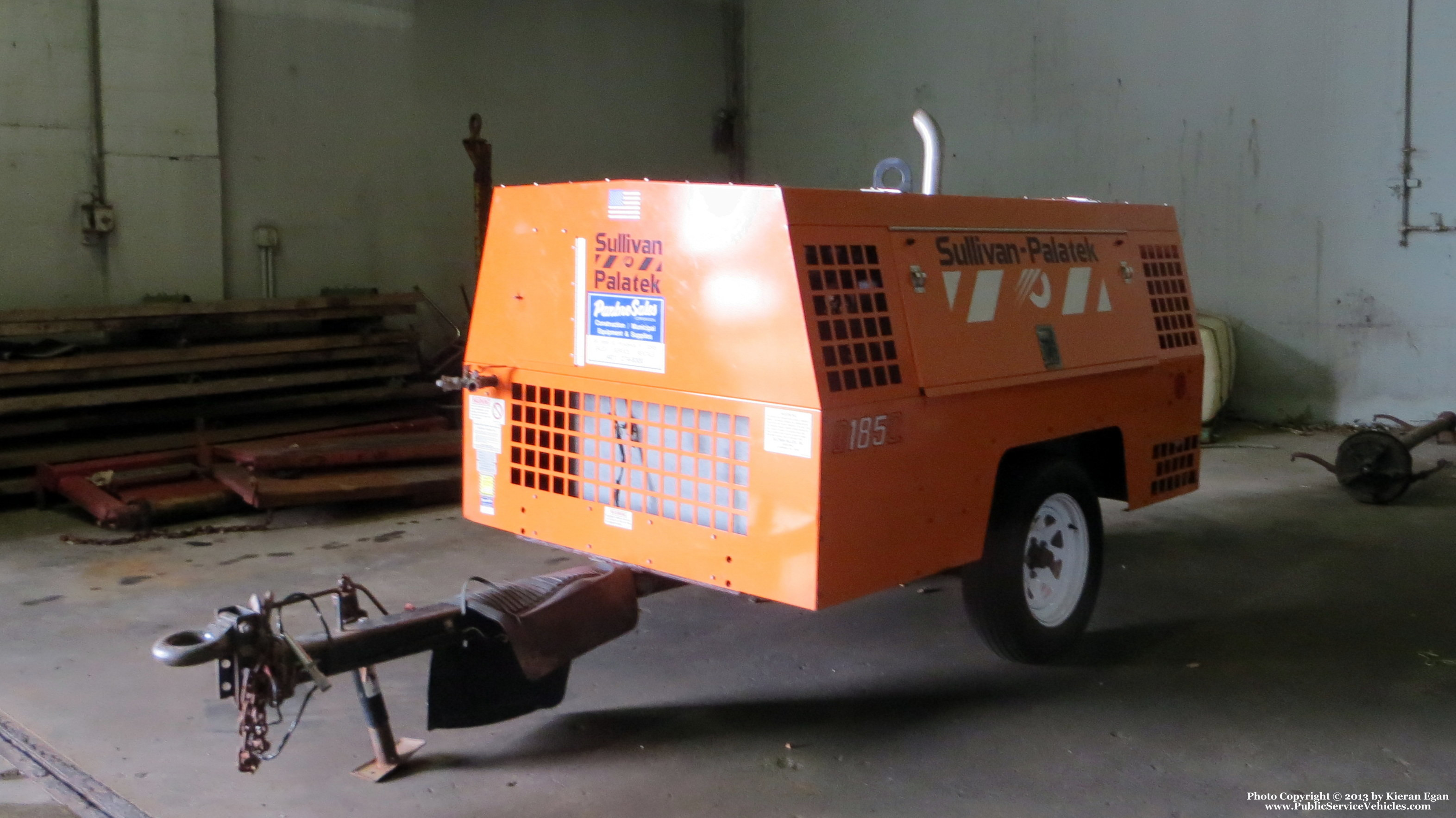 A photo  of Providence Public Works
            Air Compressor, a 1990-2010 Air Compressor             taken by Kieran Egan