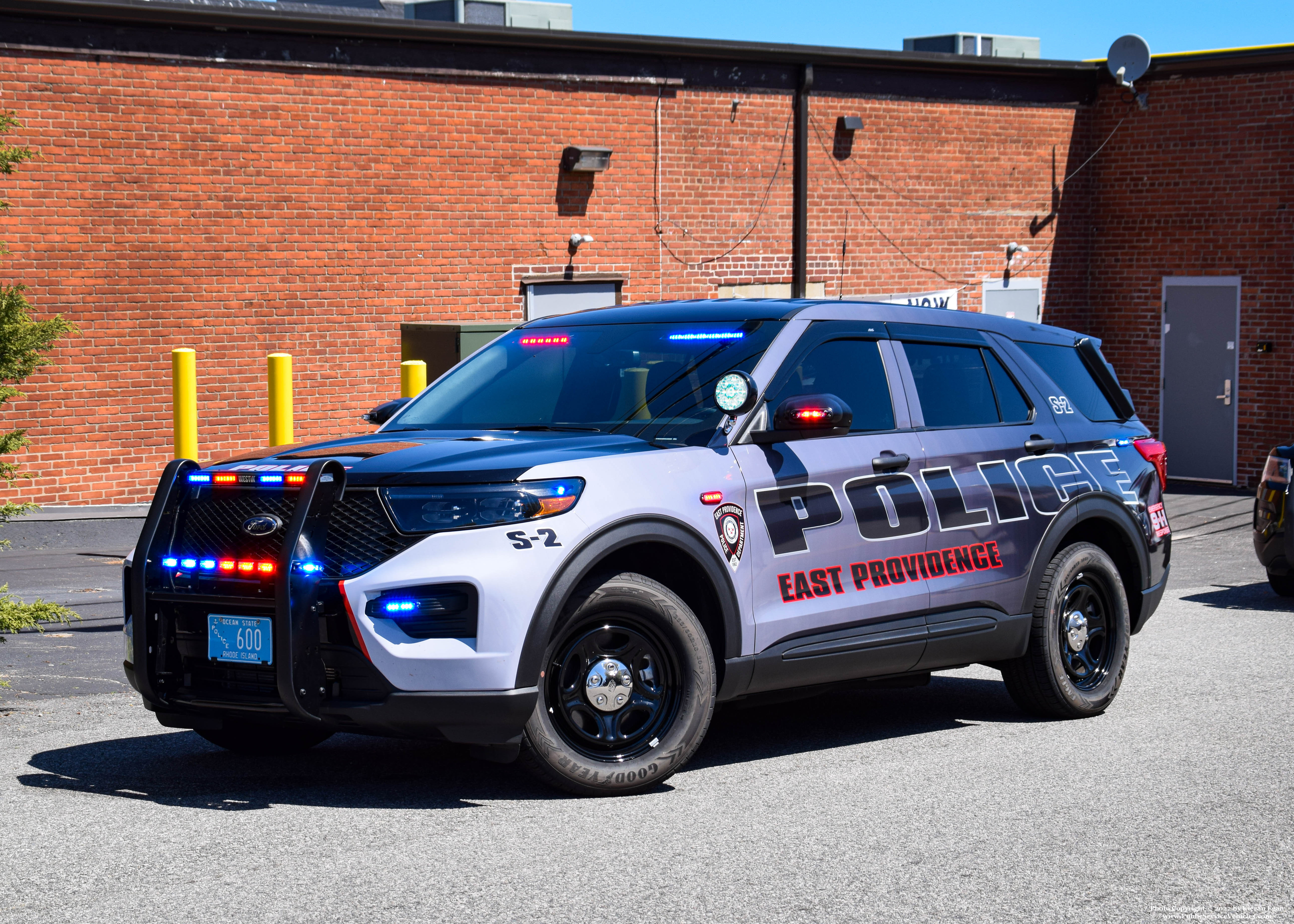 A photo  of East Providence Police
            Supervisor 2, a 2021 Ford Police Interceptor Utility             taken by Kieran Egan