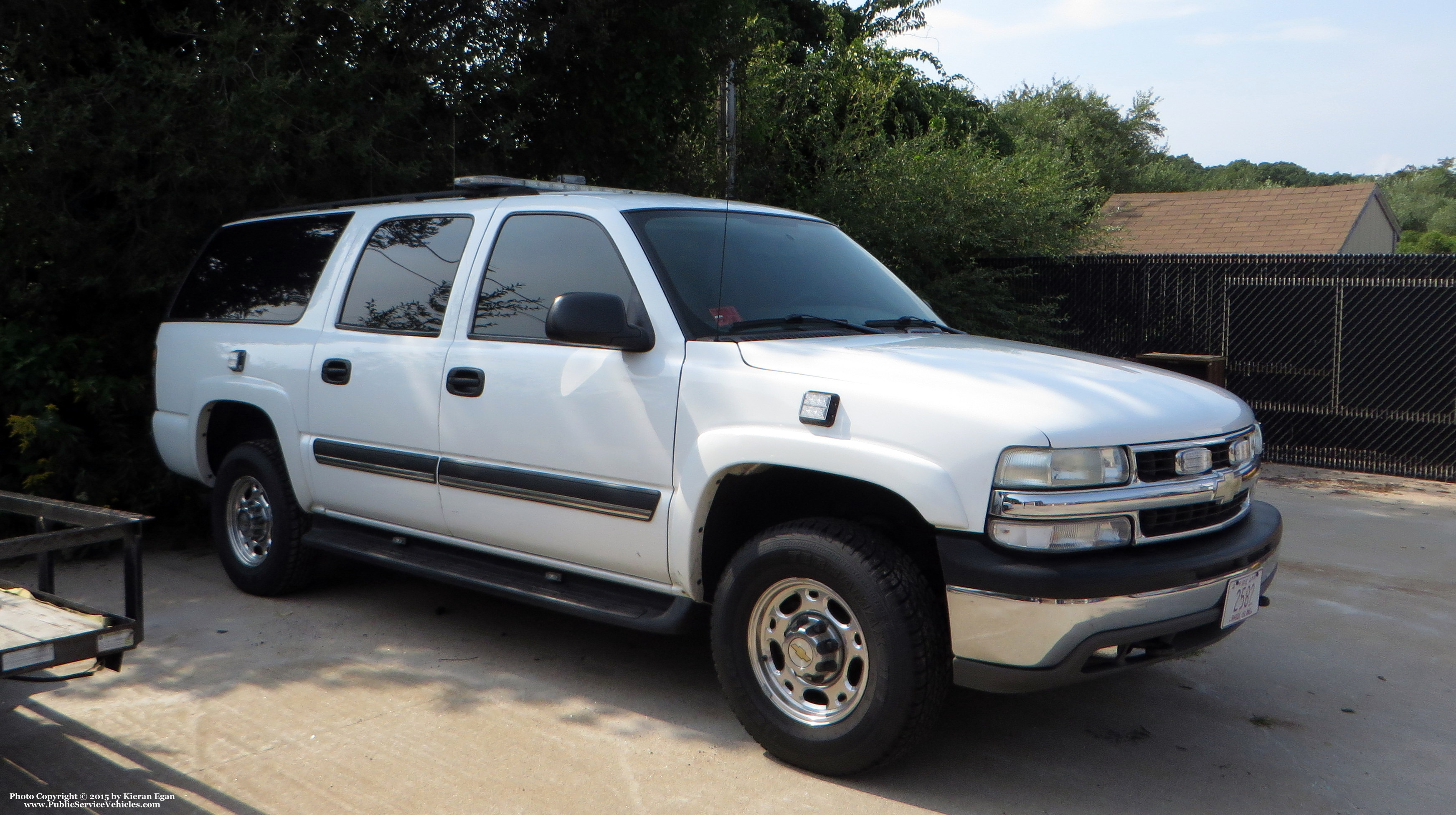 A photo  of Charlestown Ambulance Rescue Service
            Squad 93, a 2004 Chevrolet Suburban             taken by Kieran Egan