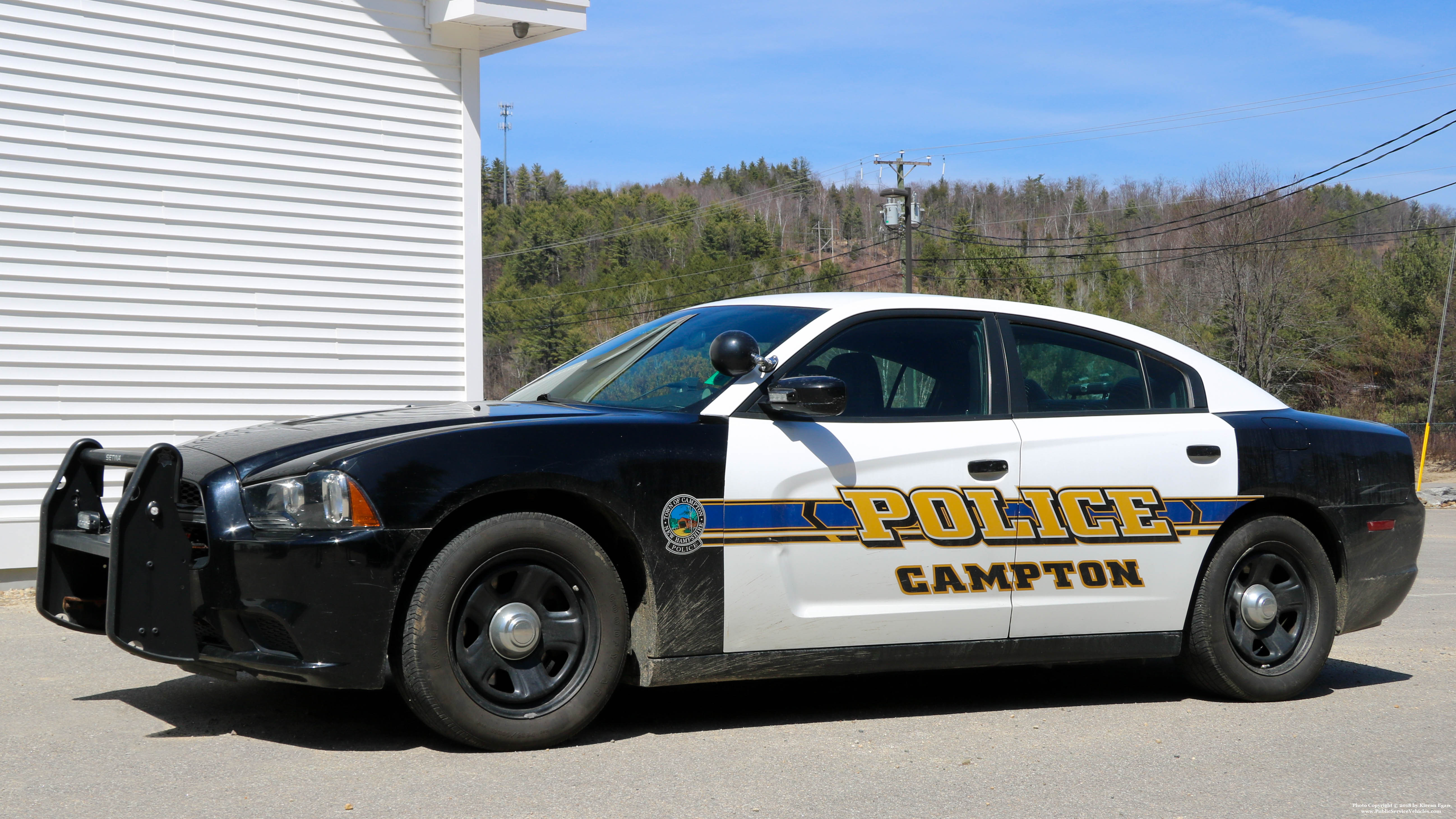 A photo  of Campton Police
            Car 1, a 2013 Dodge Charger             taken by Kieran Egan