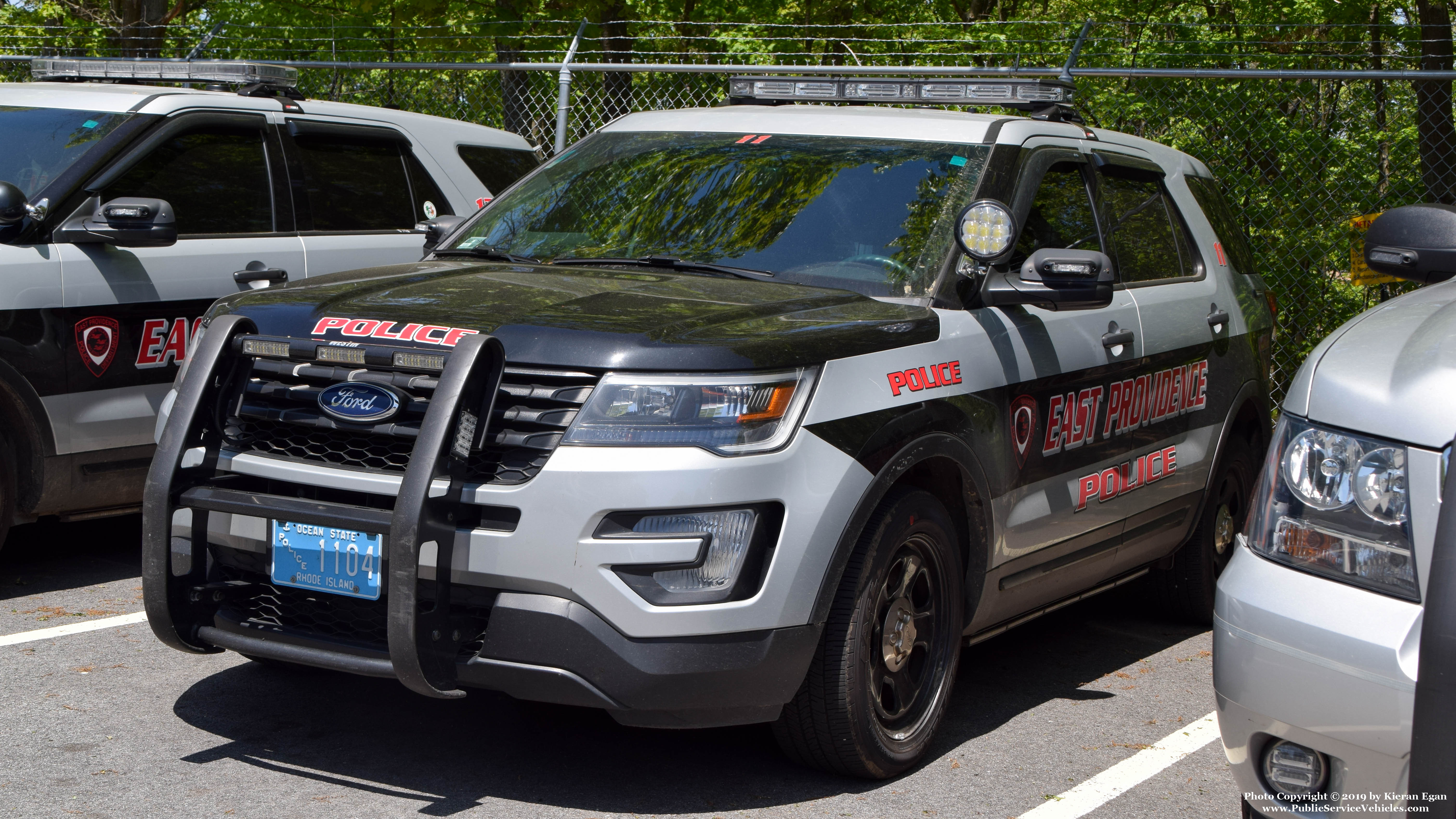 A photo  of East Providence Police
            Car 11, a 2017 Ford Police Interceptor Utility             taken by Kieran Egan