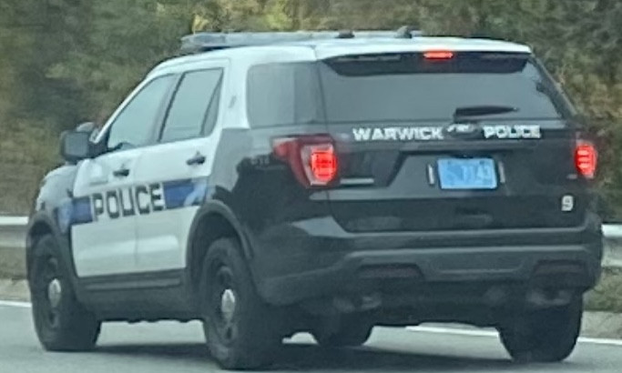 A photo  of Warwick Police
            Cruiser P-9, a 2019 Ford Police Interceptor Utility             taken by @riemergencyvehicles