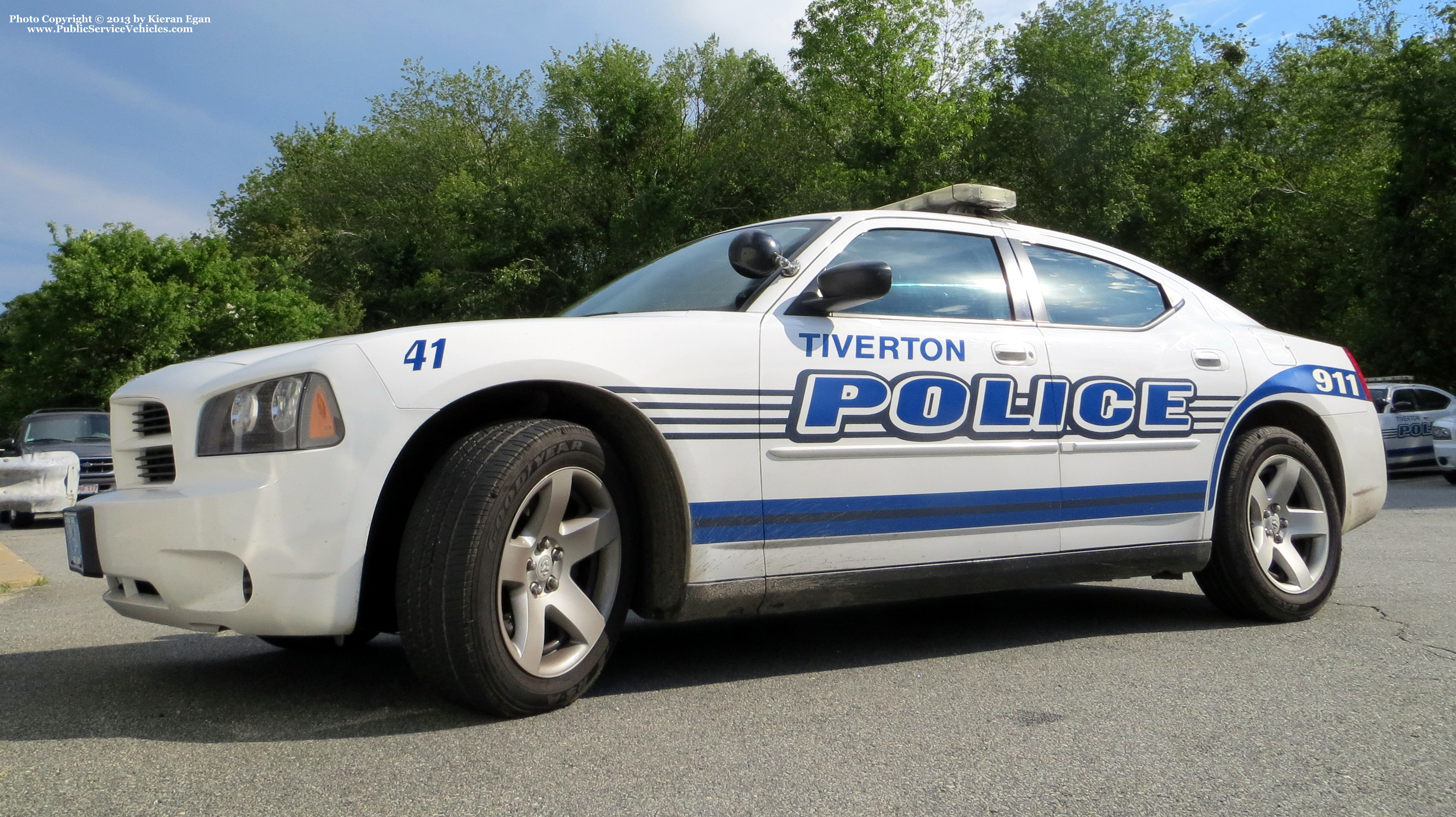 A photo  of Tiverton Police
            Car 41, a 2006-2010 Dodge Charger             taken by Kieran Egan