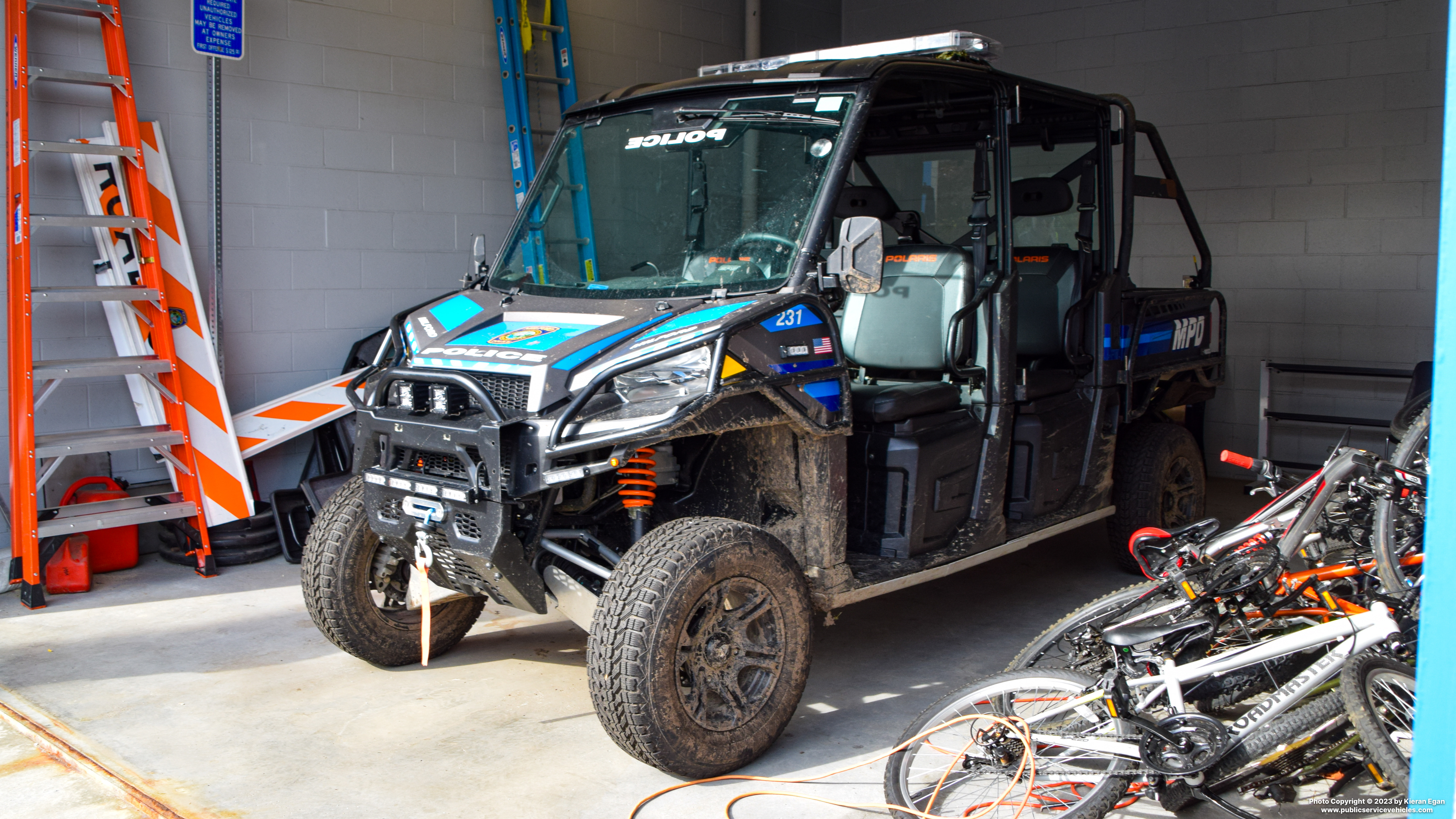 A photo  of Milford Police
            UTV 231, a 2010-2019 Polaris             taken by Kieran Egan