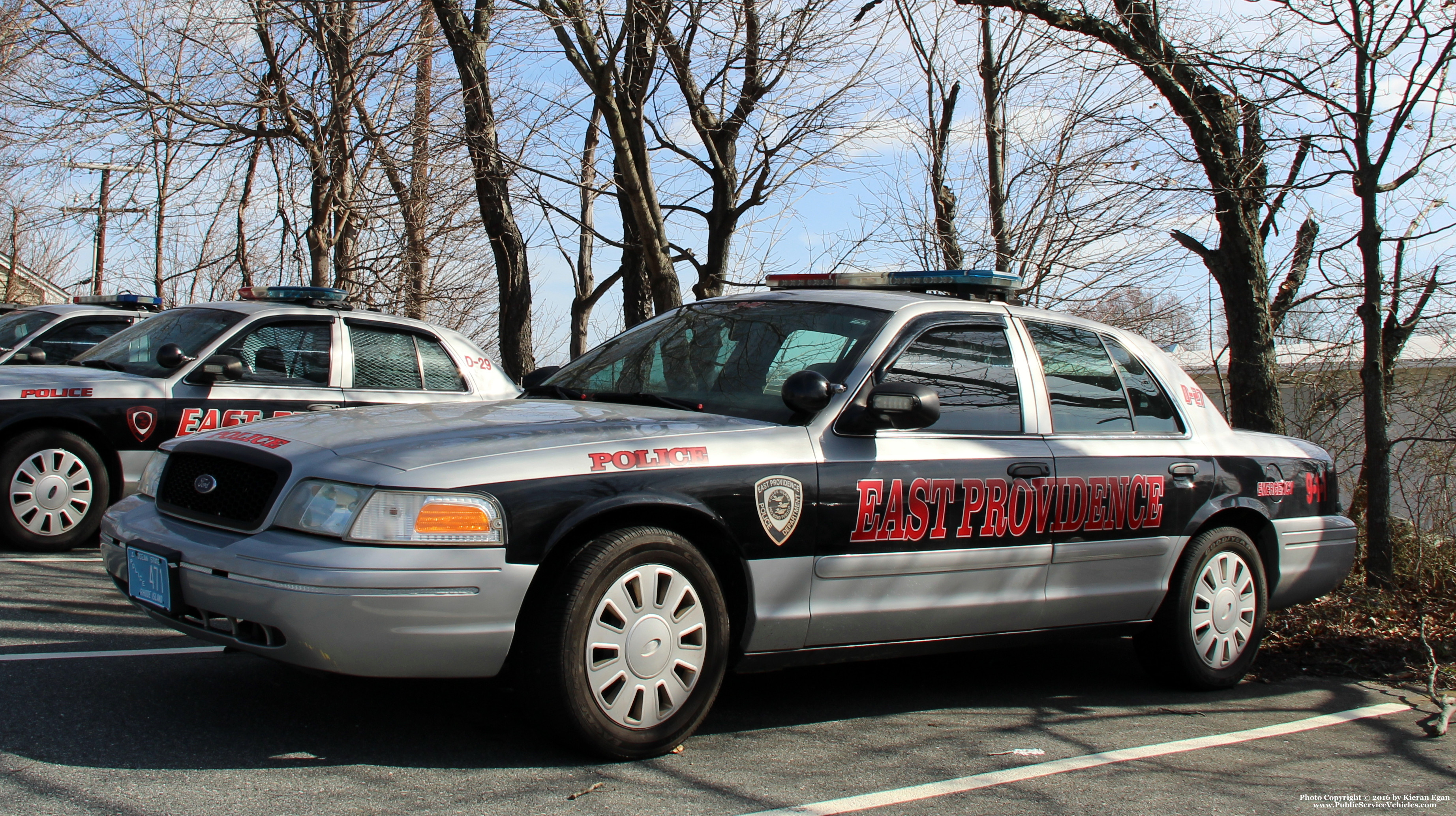 A photo  of East Providence Police
            Car 27, a 2006 Ford Crown Victoria Police Interceptor             taken by Kieran Egan