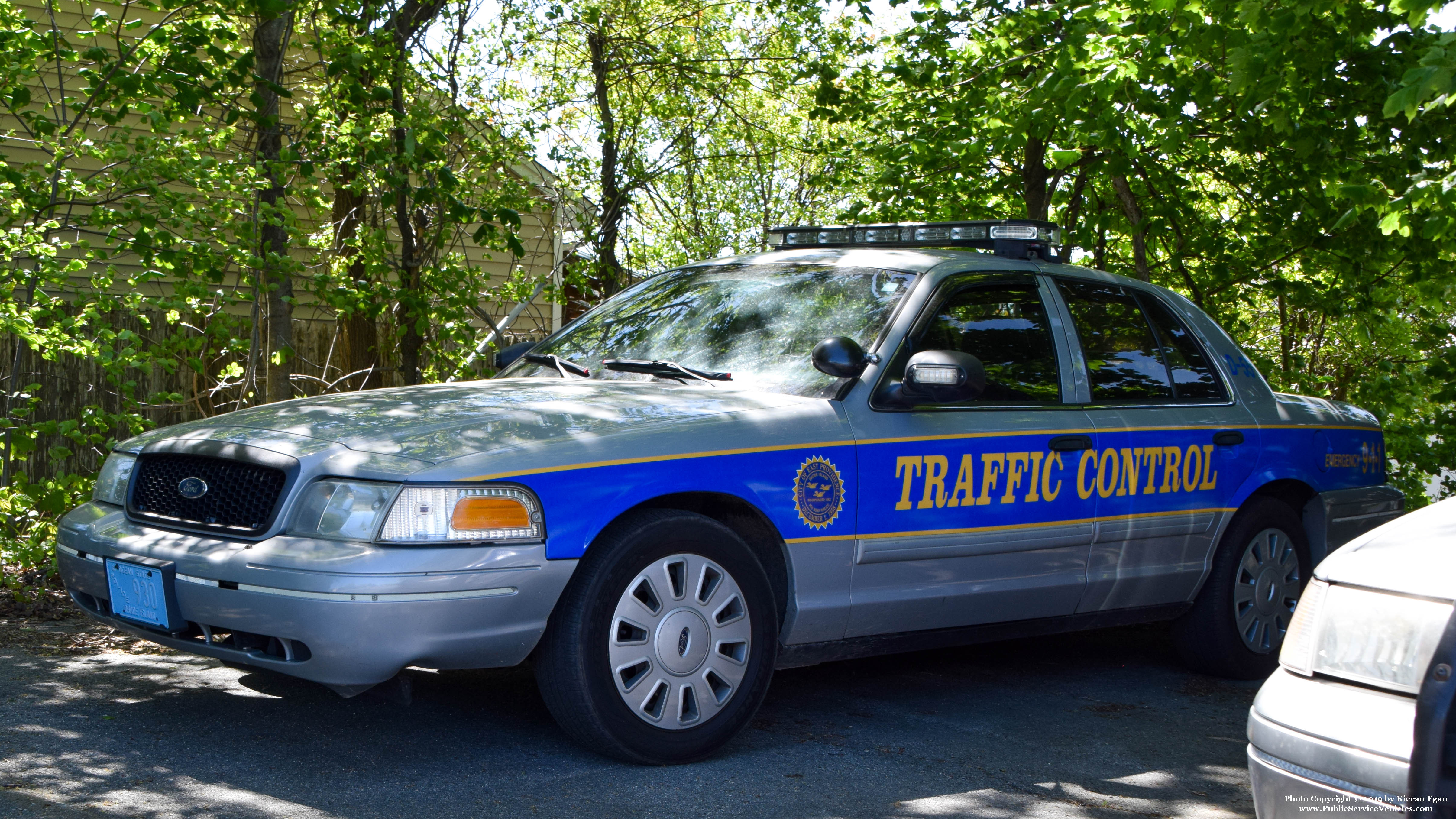 A photo  of East Providence Police
            Car 55, a 2011 Ford Crown Victoria Police Interceptor             taken by Kieran Egan