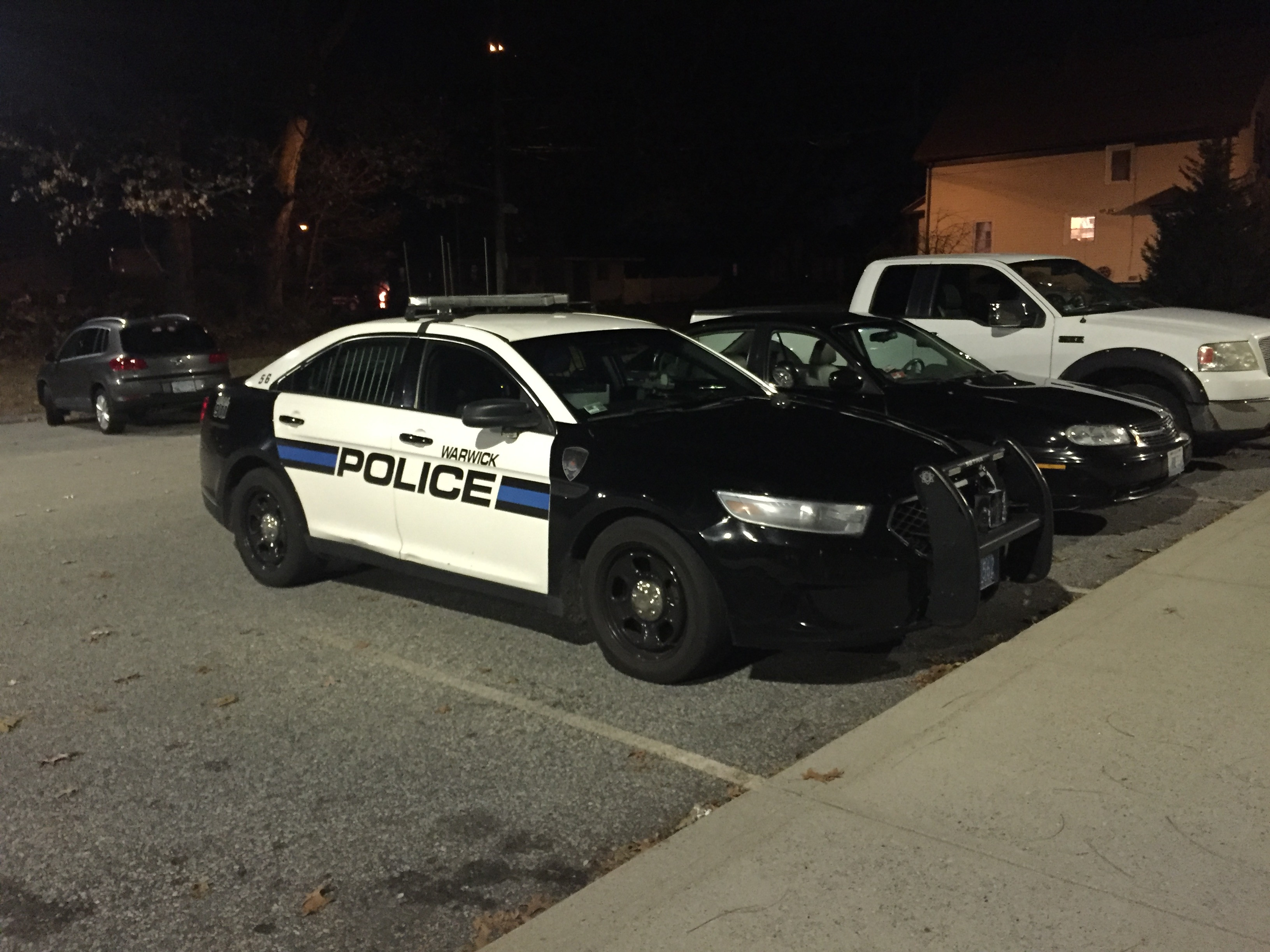 A photo  of Warwick Police
            Cruiser CP-56, a 2014 Ford Police Interceptor Sedan             taken by @riemergencyvehicles