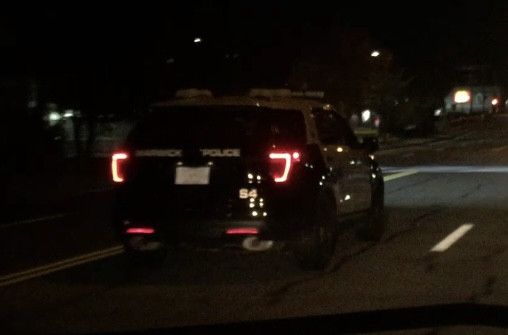 A photo  of Warwick Police
            Supervisor 4, a 2017 Ford Police Interceptor Utility/Setina Push Bumper             taken by @riemergencyvehicles