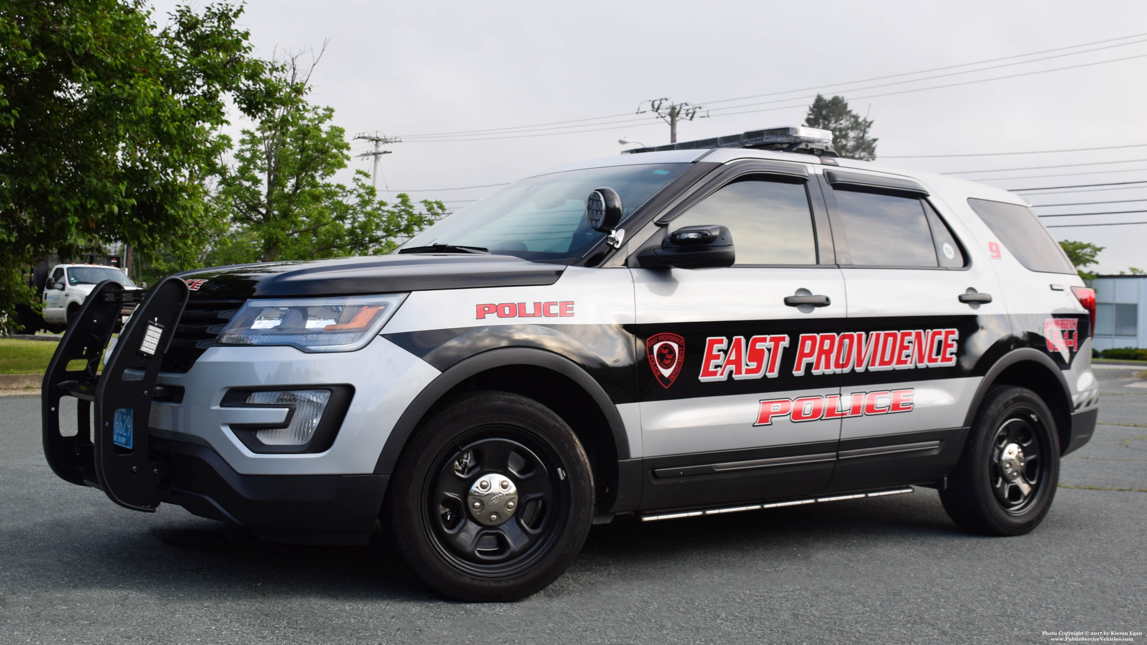 A photo  of East Providence Police
            Car 9, a 2017 Ford Police Interceptor Utility             taken by Kieran Egan