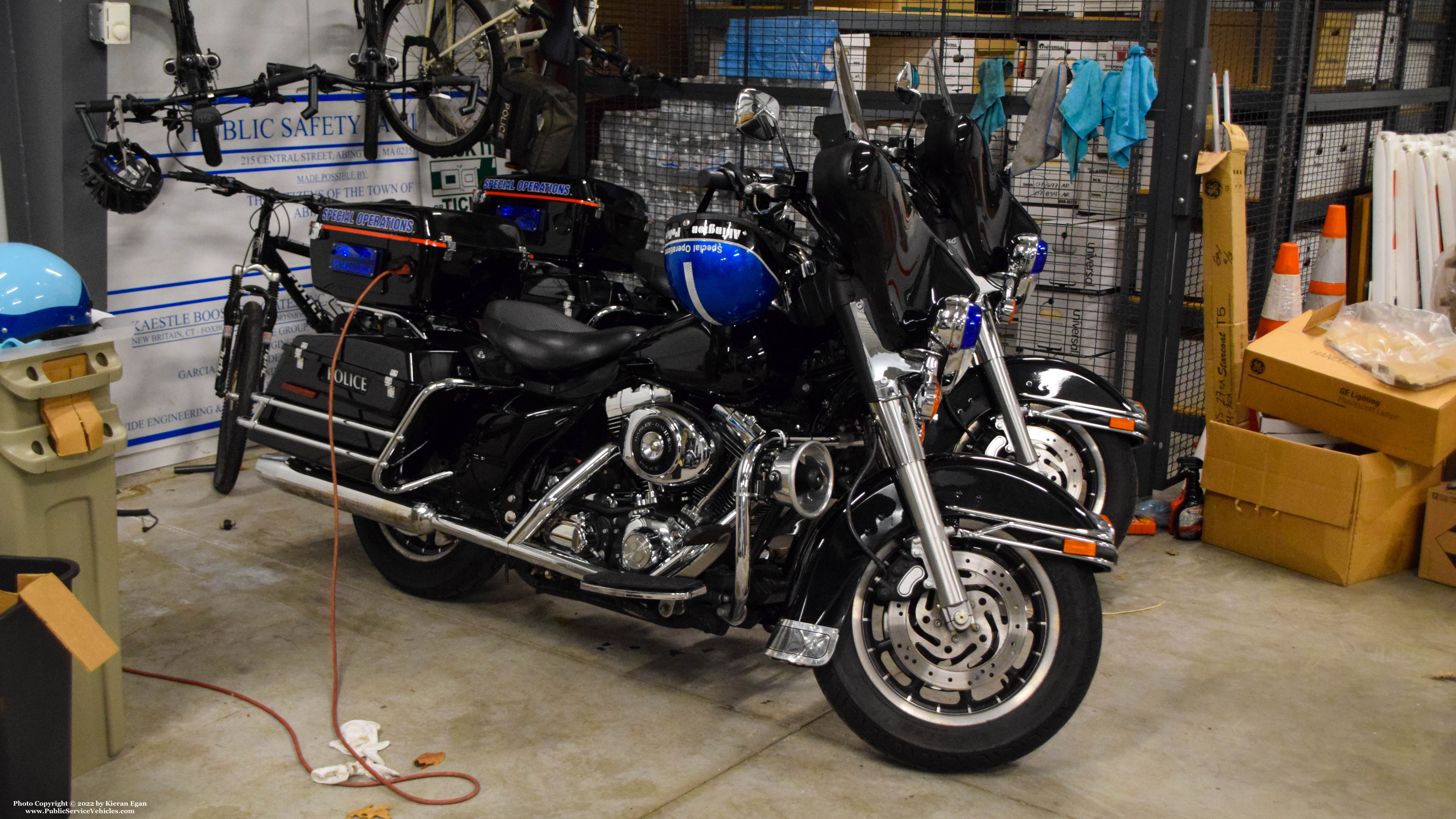 A photo  of Abington Police
            Motorcycle 1, a 2006 Harley Davidson Electra Glide             taken by Kieran Egan