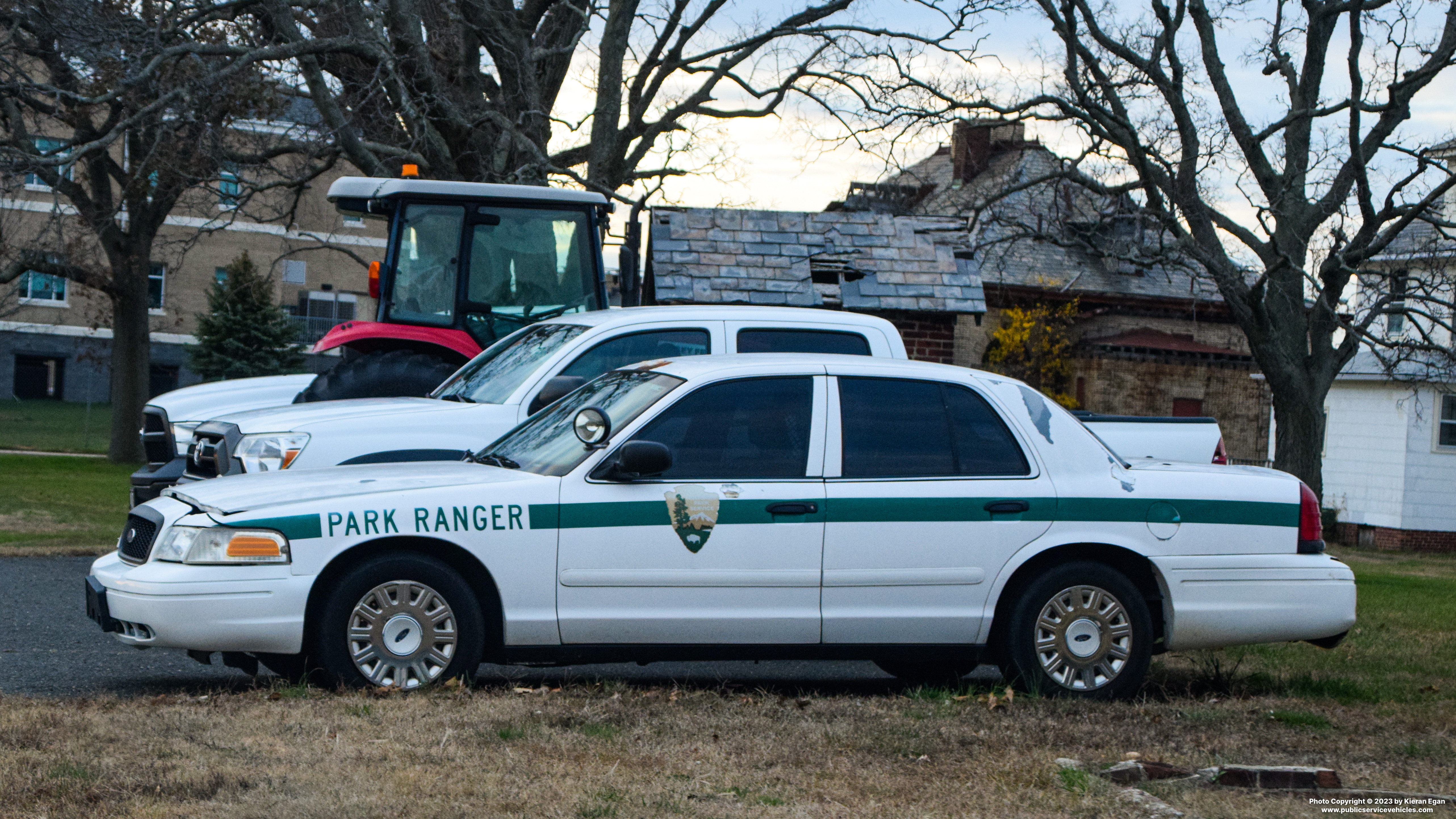 A photo  of United States National Park Service Law Enforcement Rangers
            Patrol Unit, a 2003-2005 Ford Crown Victoria Police Interceptor             taken by Kieran Egan