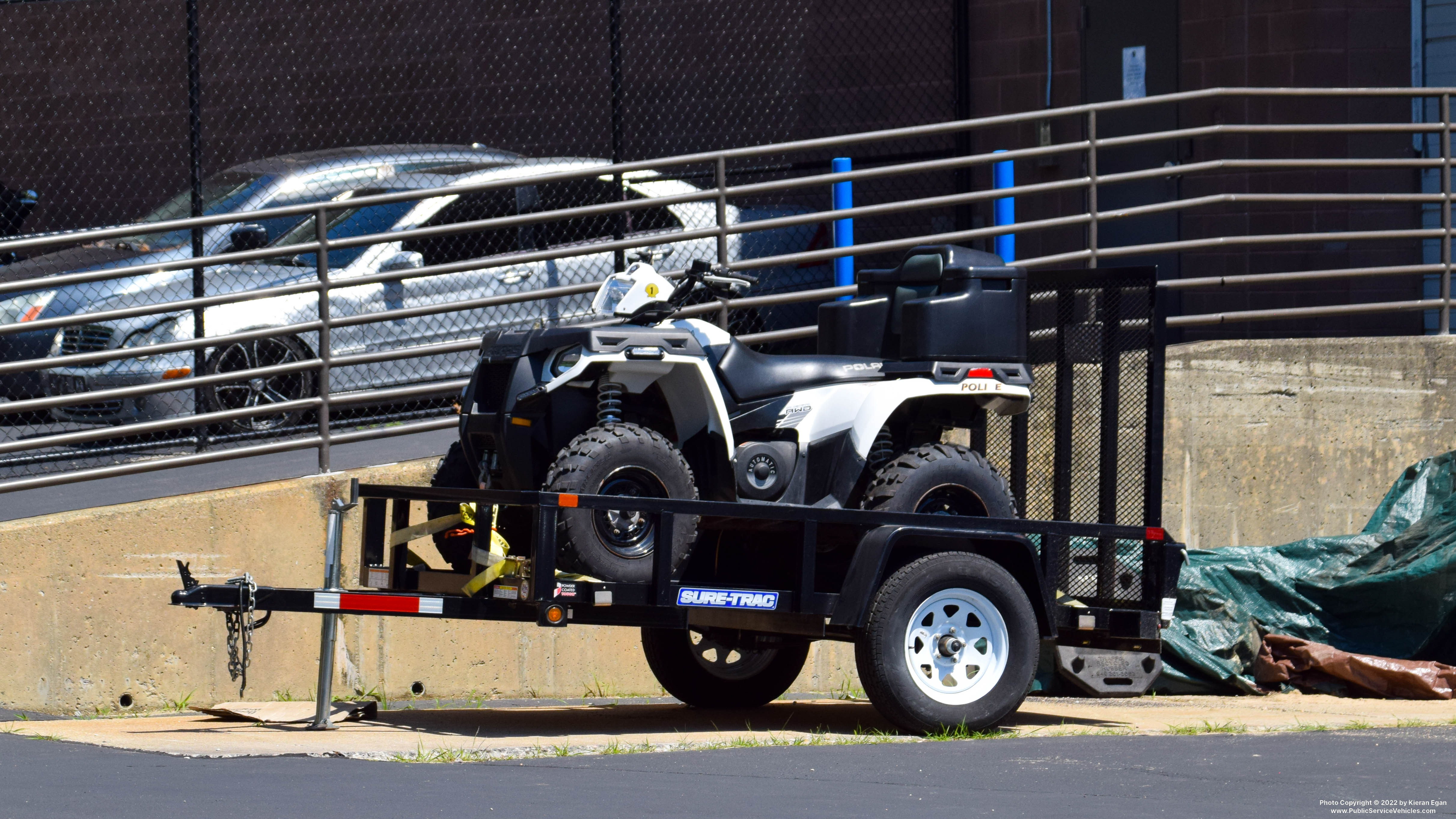 A photo  of East Lyme Police
            ATV 1, a 2000-2020 Polaris ATV             taken by Kieran Egan