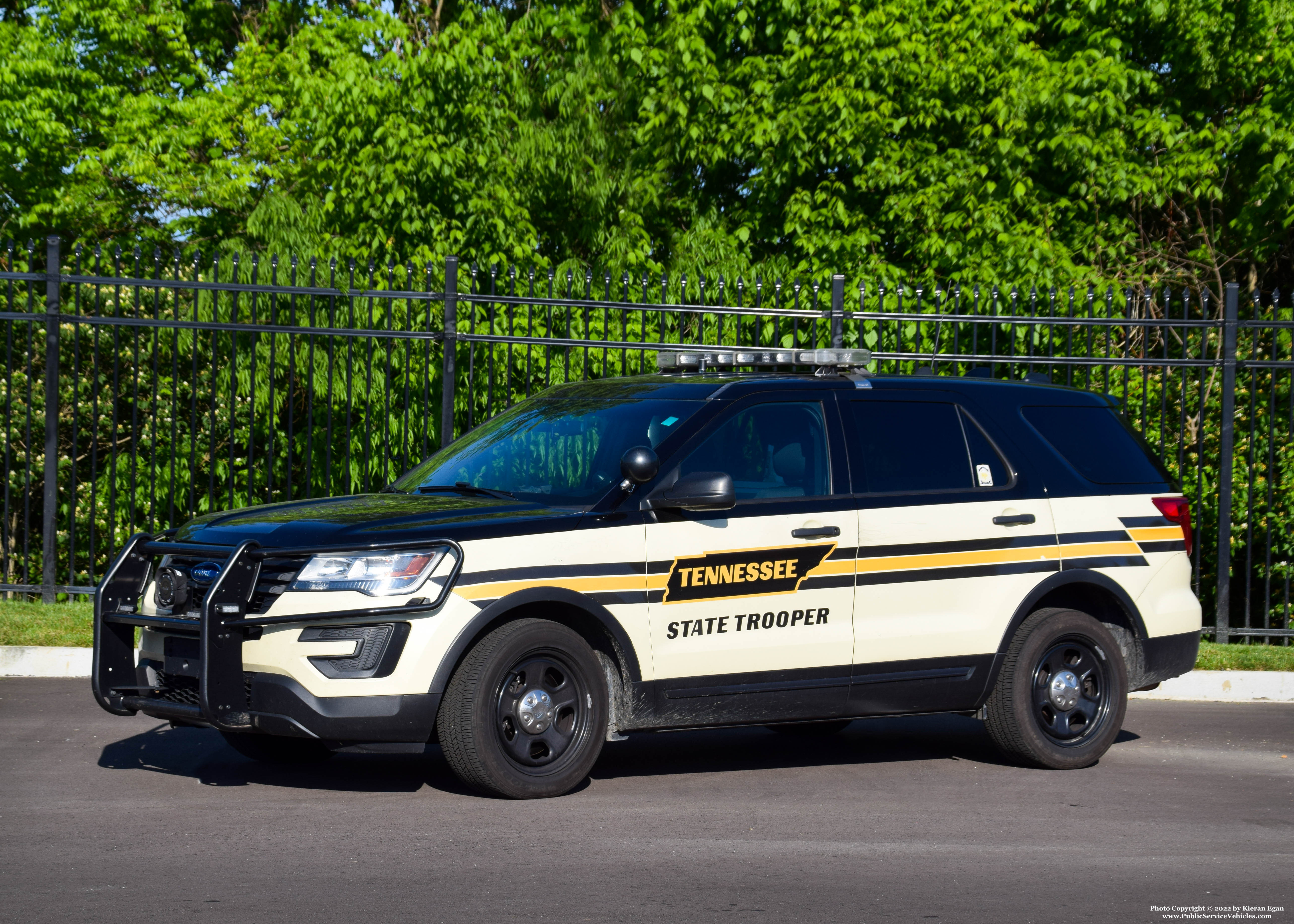 A photo  of Tennessee Highway Patrol
            Cruiser 1136, a 2016 Ford Police Interceptor Utility             taken by Kieran Egan