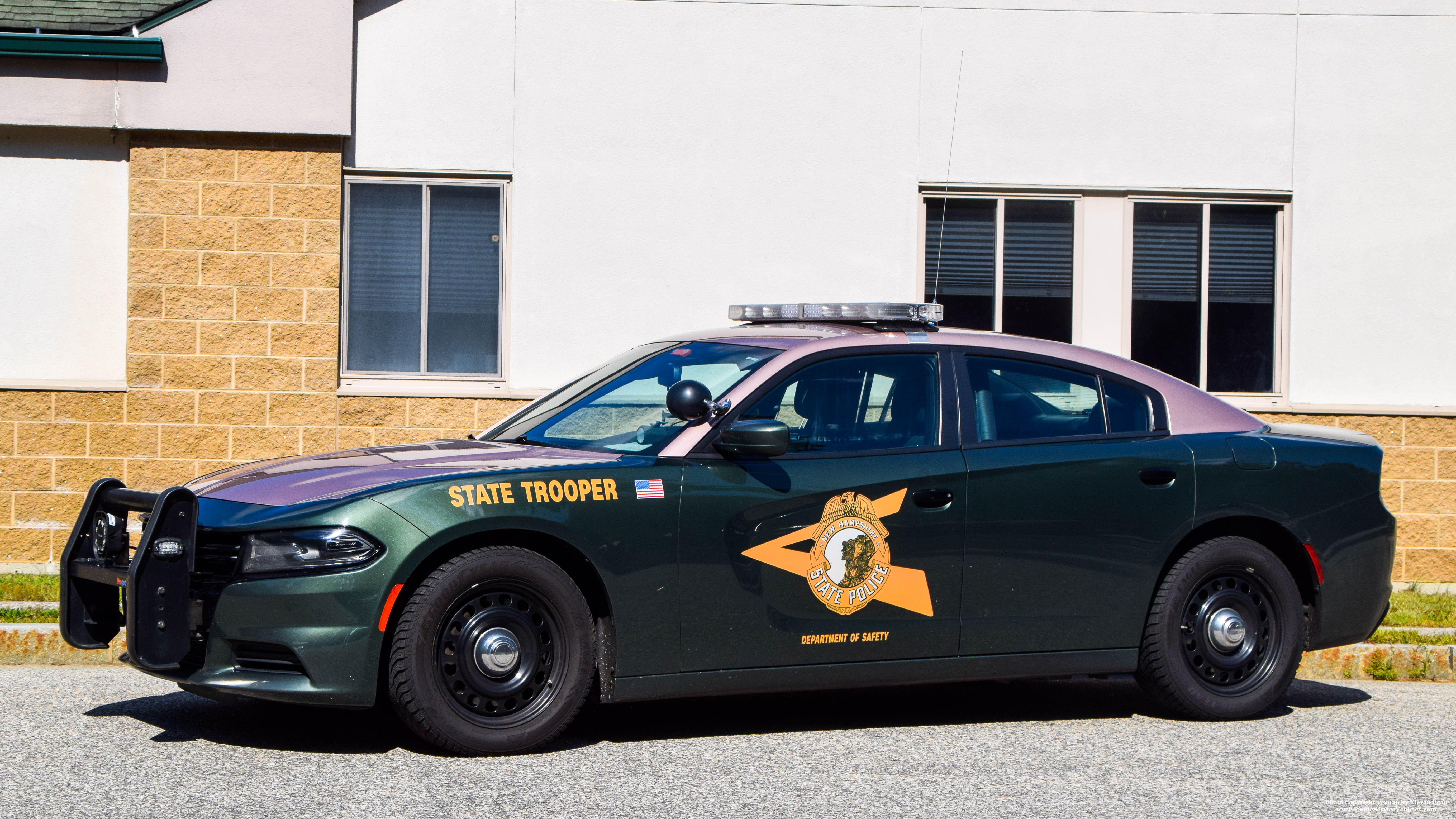 A photo  of New Hampshire State Police
            Cruiser 421, a 2016 Dodge Charger             taken by Kieran Egan