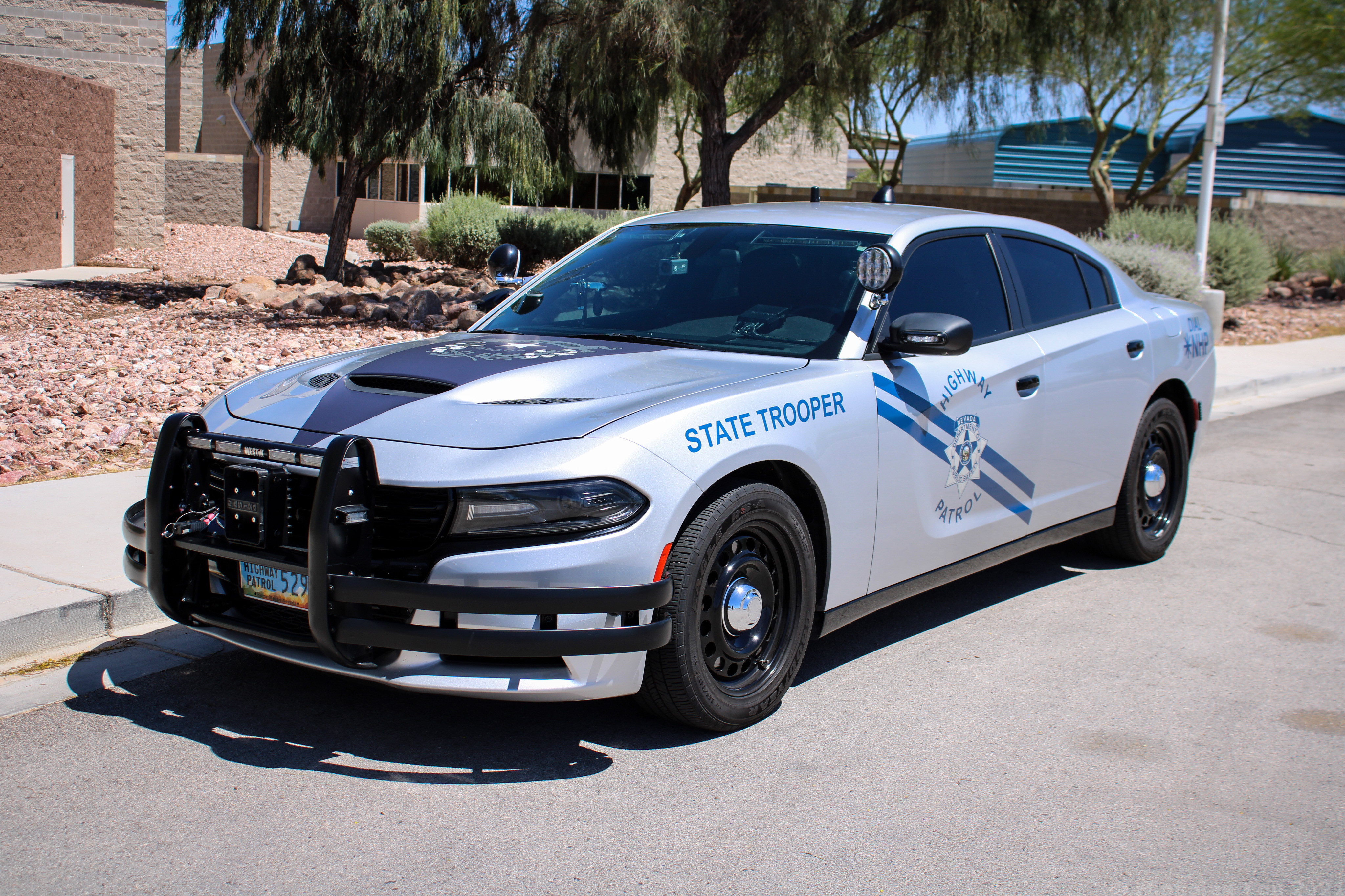 A photo  of Nevada State Police Highway Patrol
            Cruiser 529, a 2015-2020 Dodge Charger             taken by Nicholas You