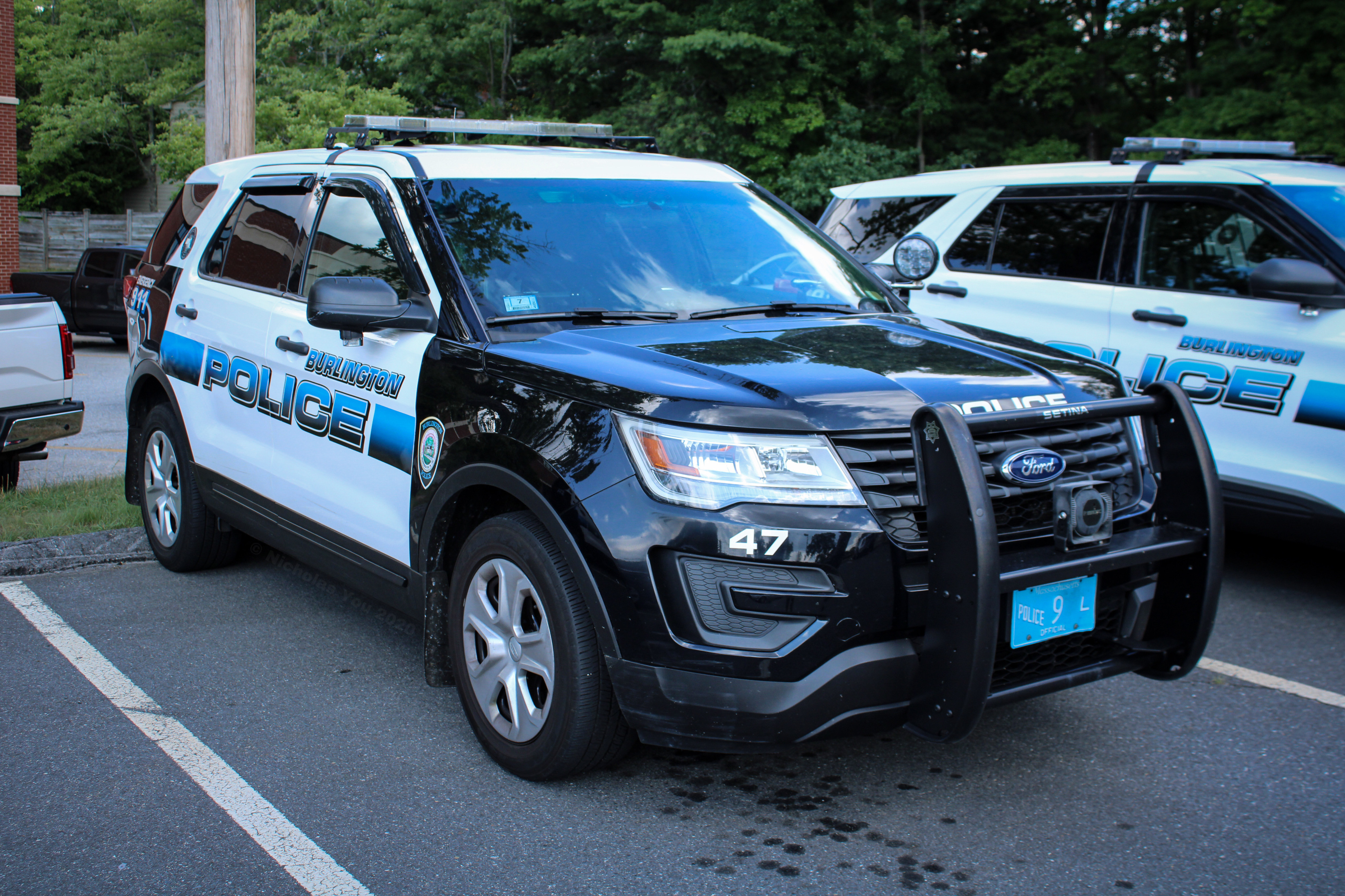 A photo  of Burlington Police
            Cruiser 47, a              taken by Nicholas You