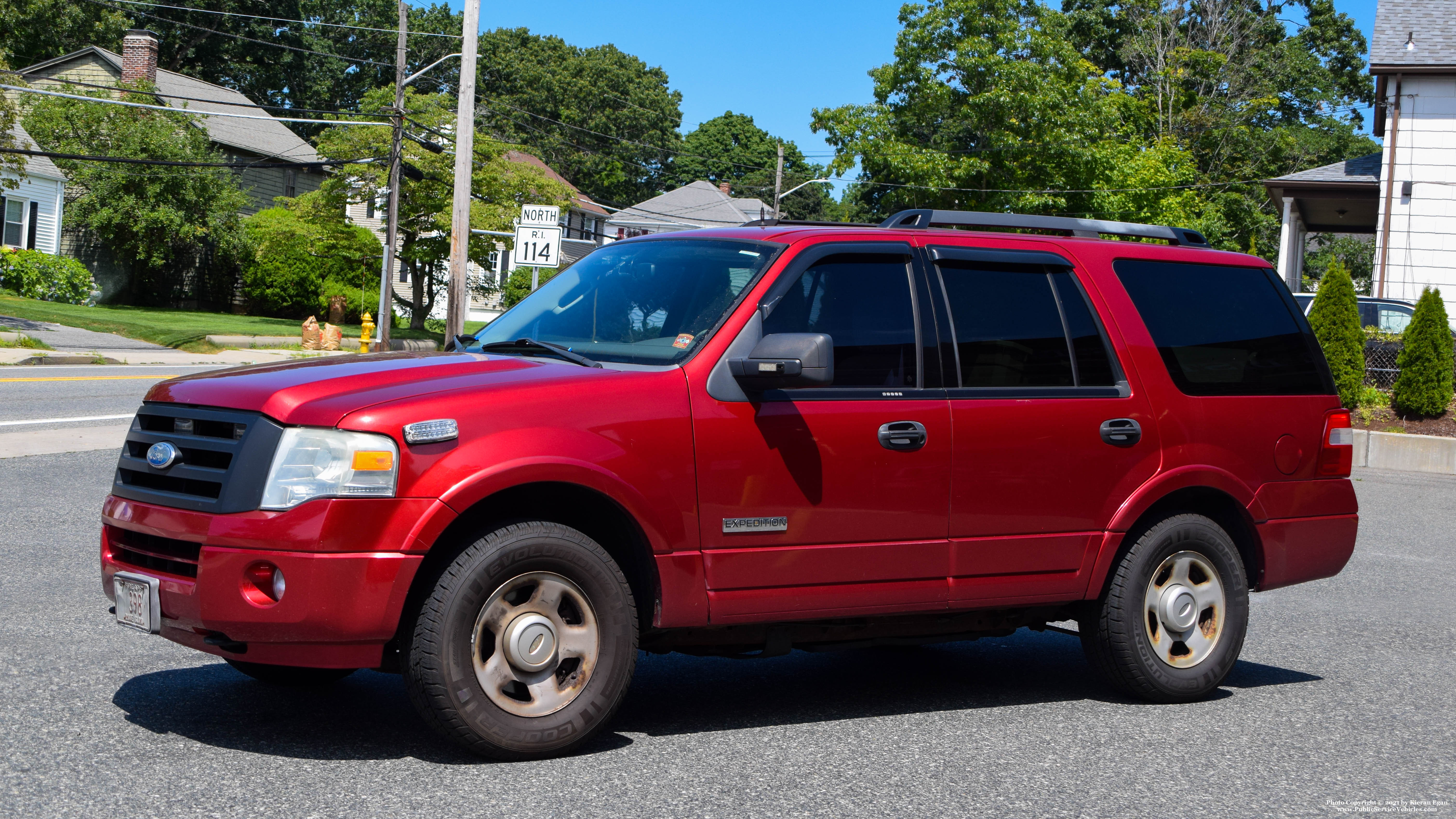 A photo  of Cumberland Fire
            Car 3, a 2008 Ford Expedition             taken by Kieran Egan