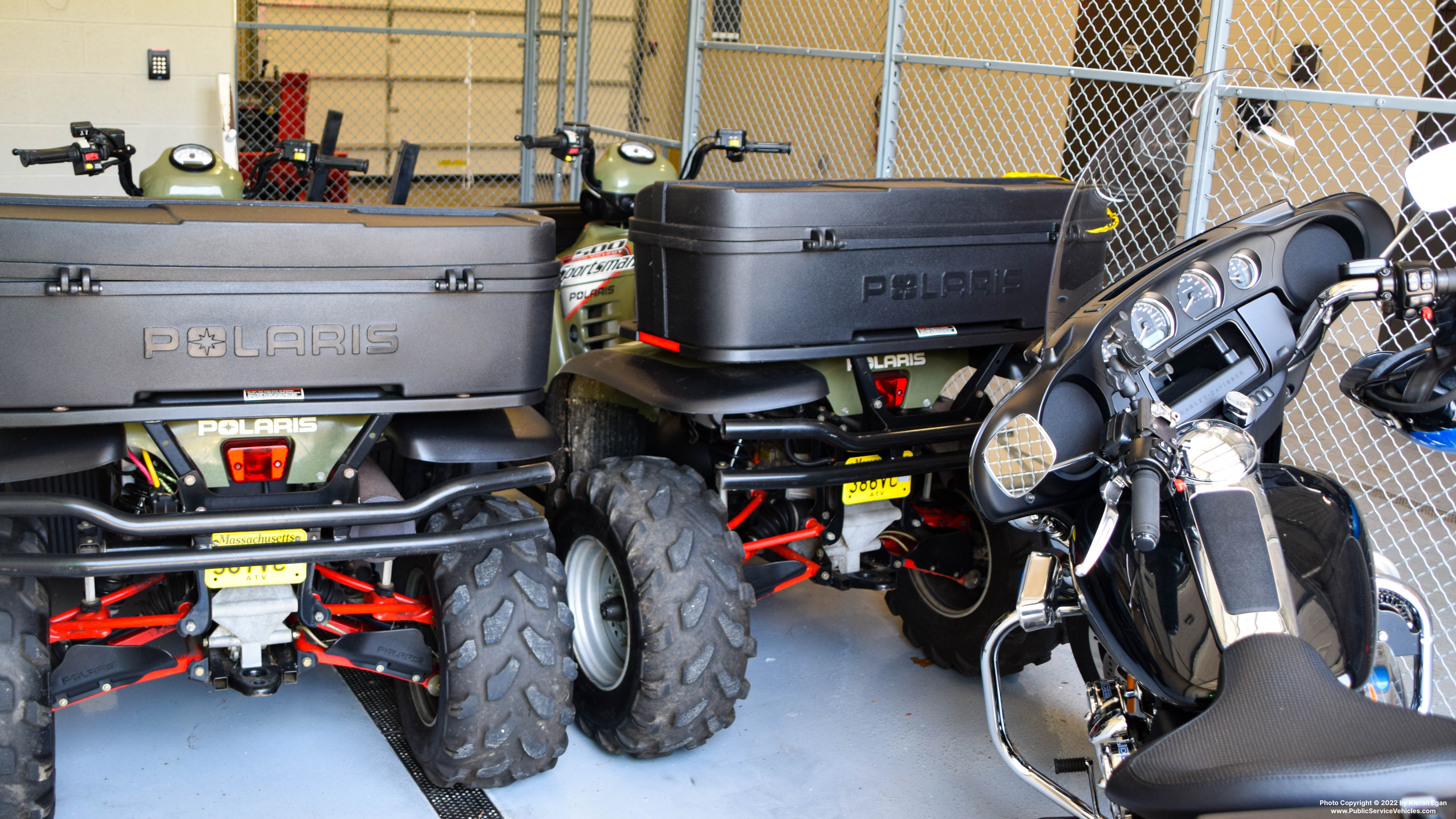 A photo  of Middleborough Police
            ATV, a 2010-2019 Polaris ATV             taken by Kieran Egan