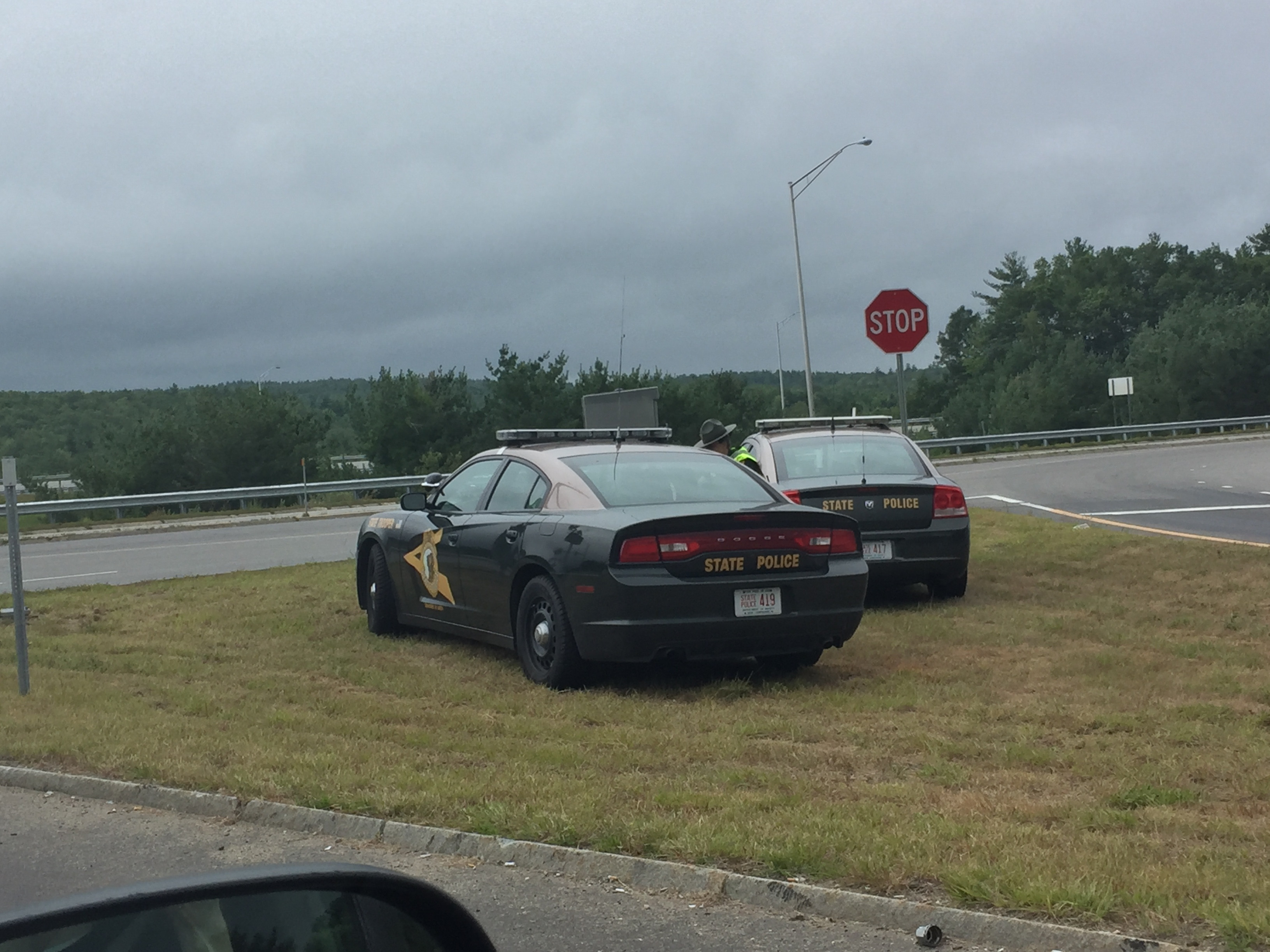 A photo  of New Hampshire State Police
            Cruiser 419, a 2014 Dodge Charger             taken by @riemergencyvehicles