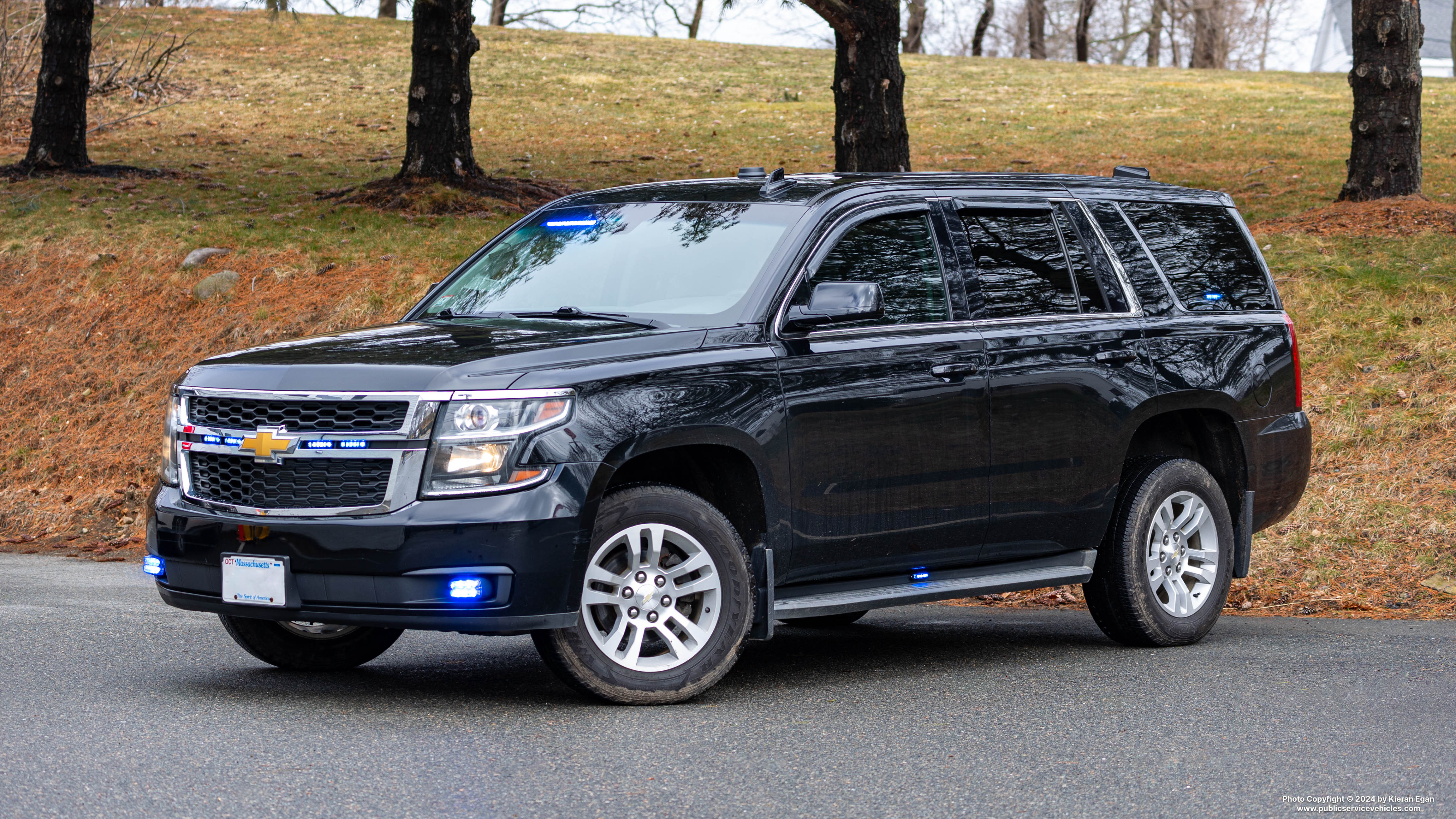 A photo  of Nahant Police
            Cruiser 1261, a 2018 Chevrolet Tahoe             taken by Kieran Egan