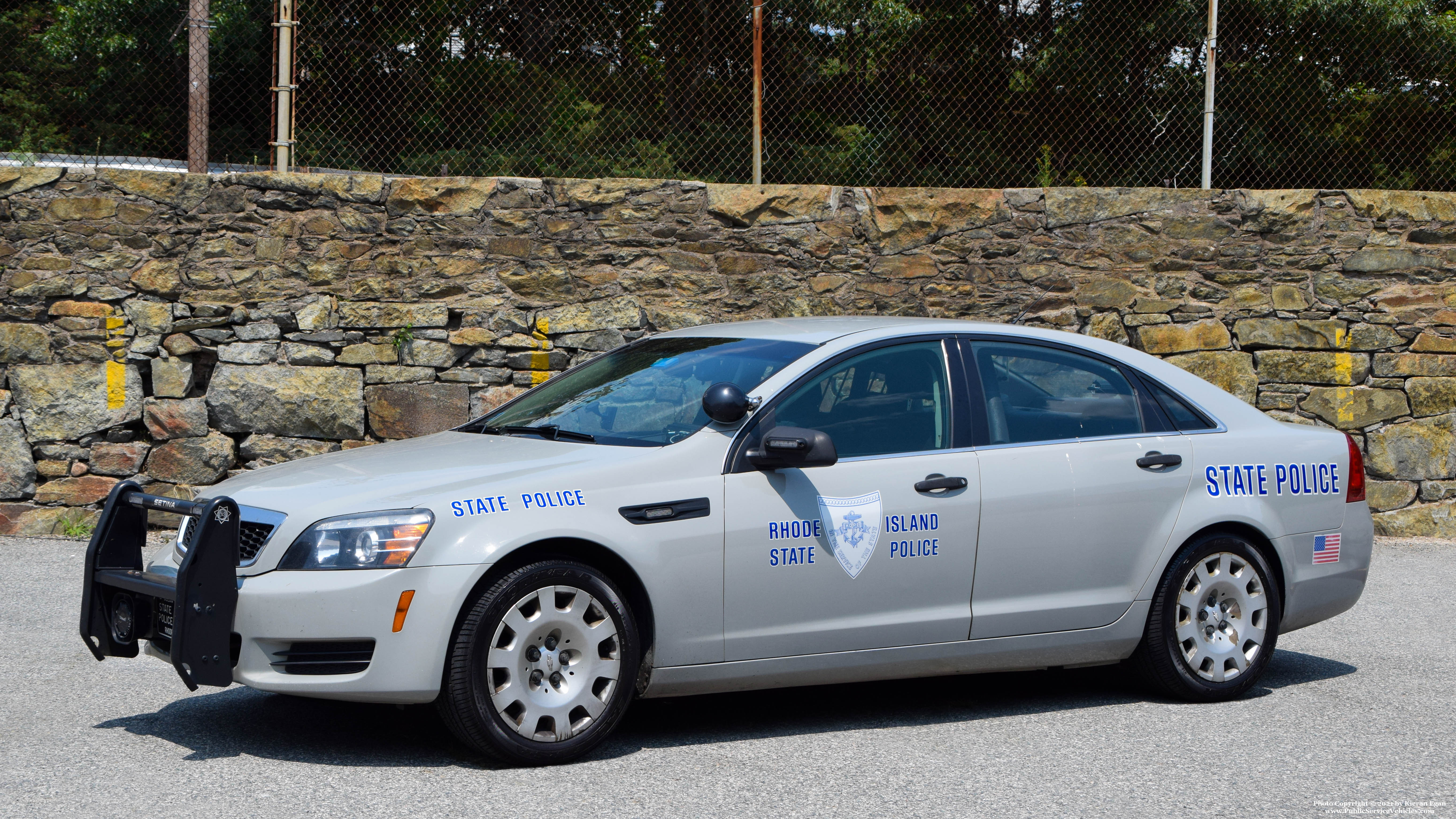 A photo  of Rhode Island State Police
            Cruiser 271, a 2013 Chevrolet Caprice             taken by Kieran Egan
